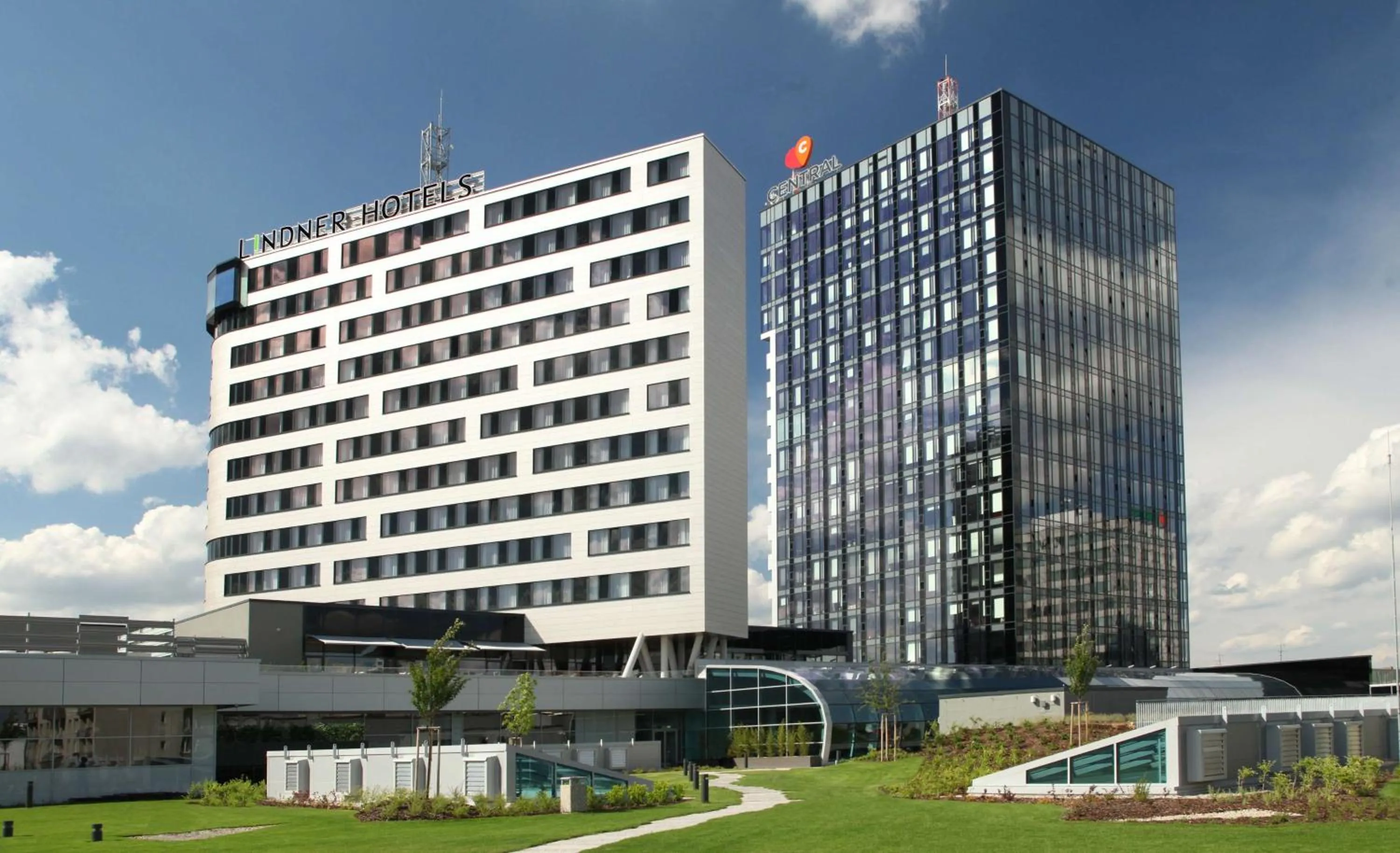 Property building in Lindner Hotel Bratislava, part of JdV by Hyatt