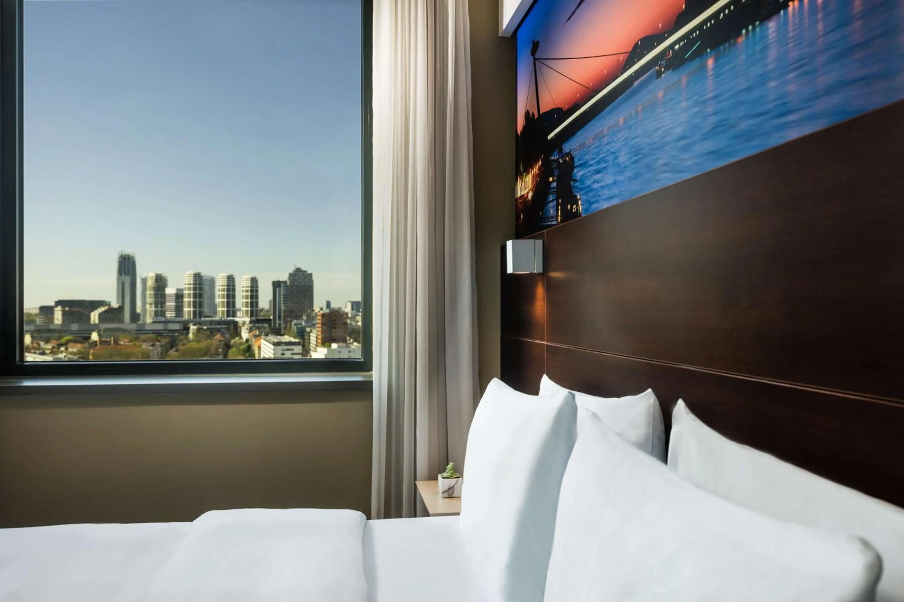 Bedroom, Bed in Lindner Hotel Bratislava, part of JdV by Hyatt