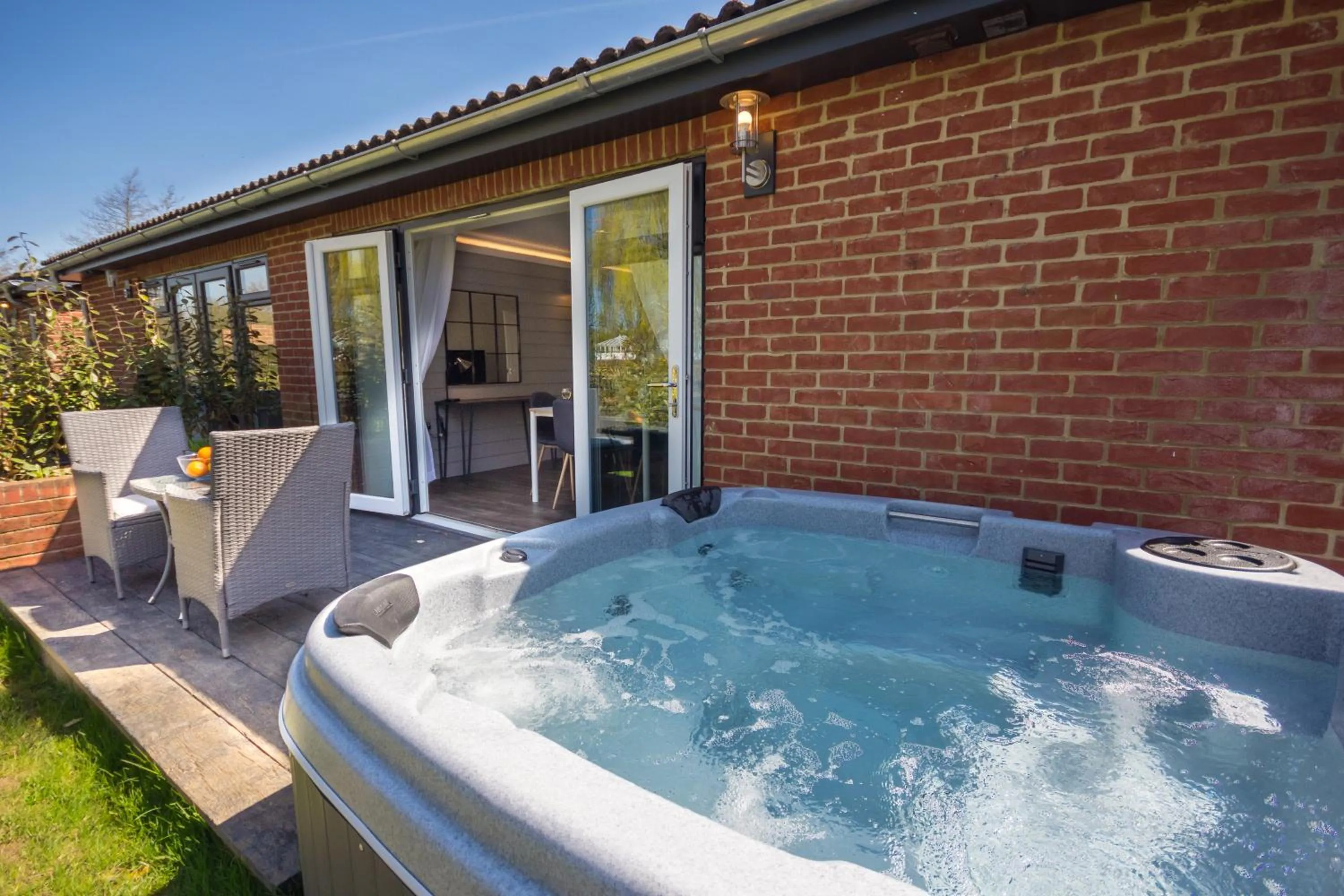 Hot Tub in The Lakes Rookley Holiday Park