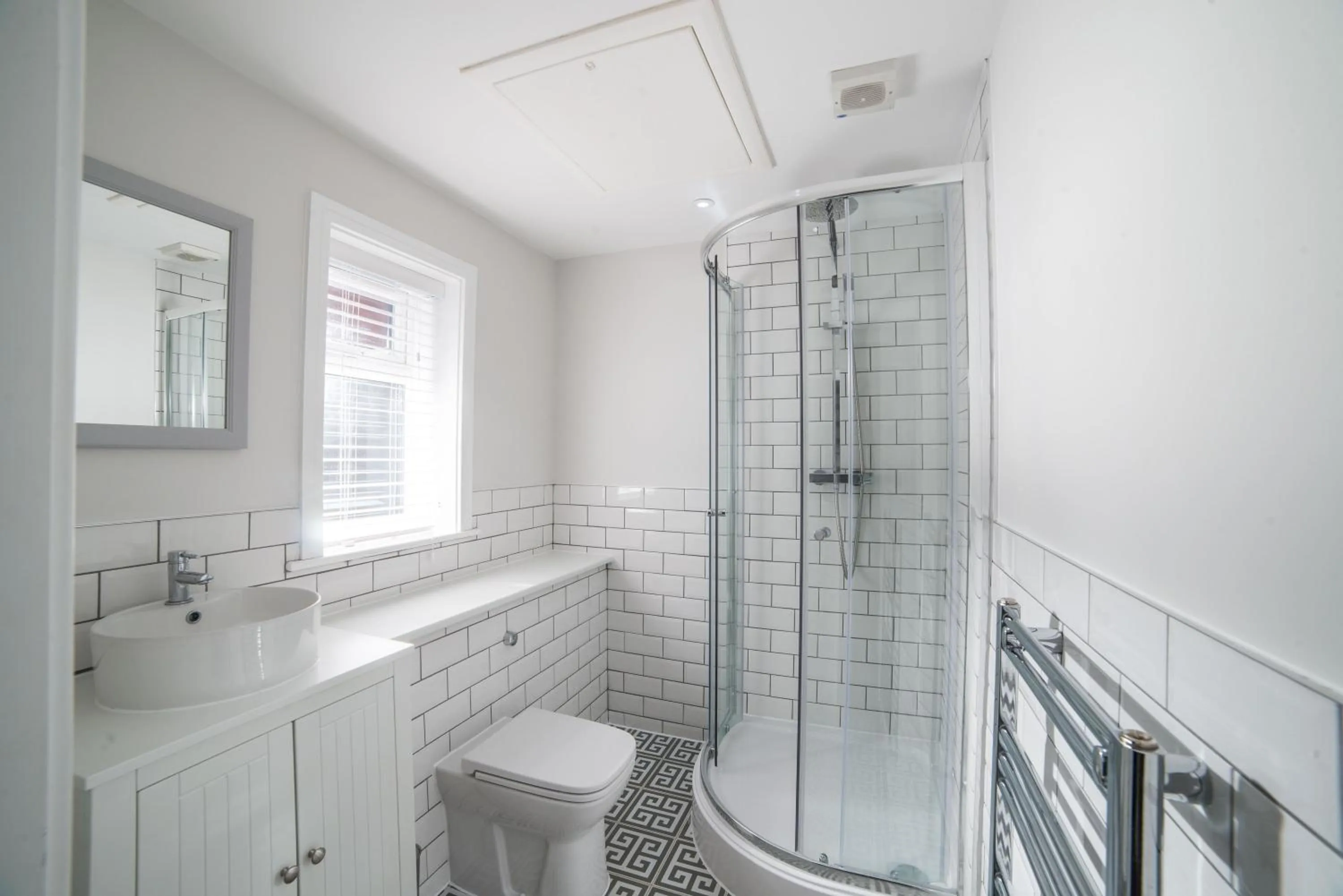 Shower in The Lakes Rookley Holiday Park