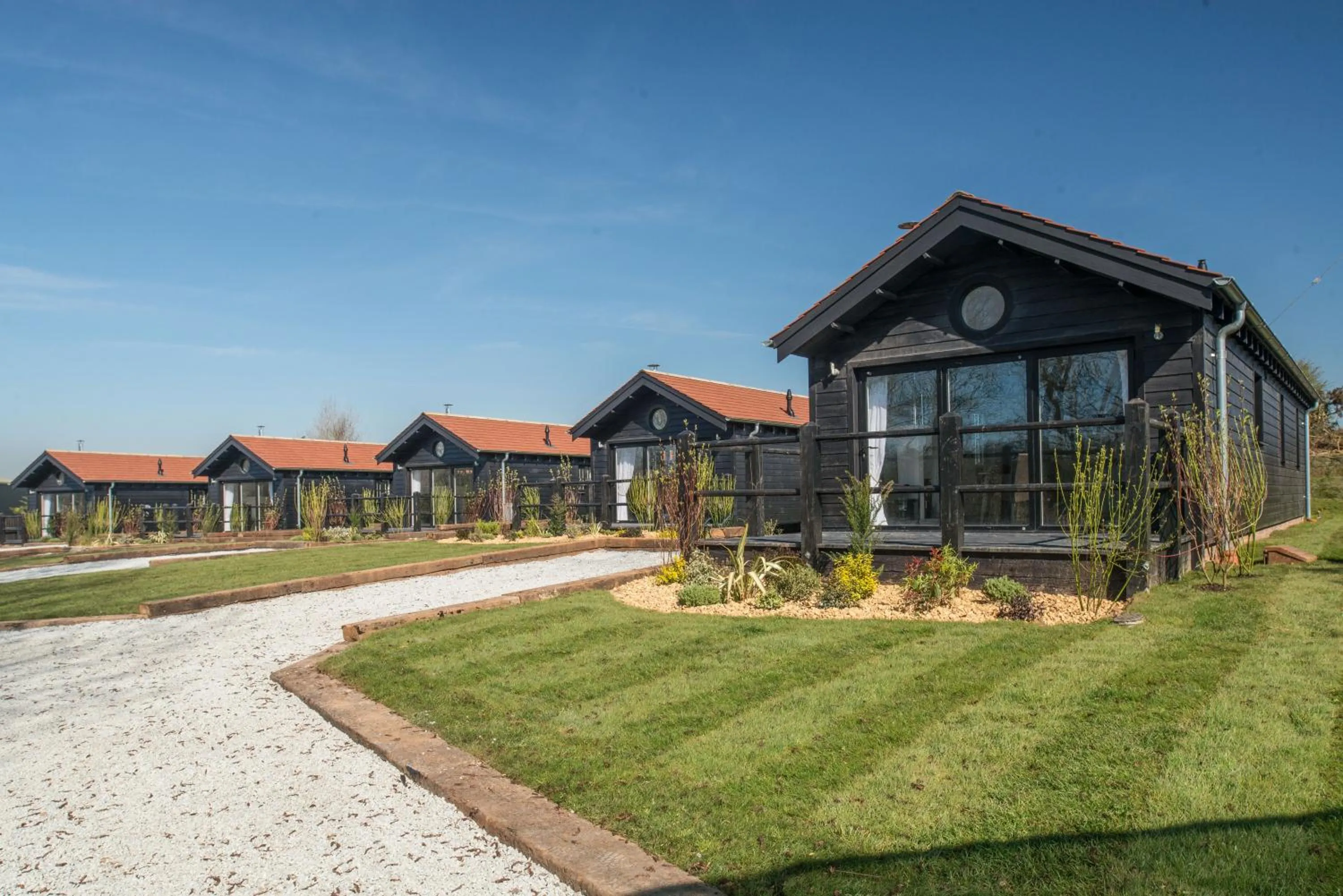 Garden in The Lakes Rookley Holiday Park