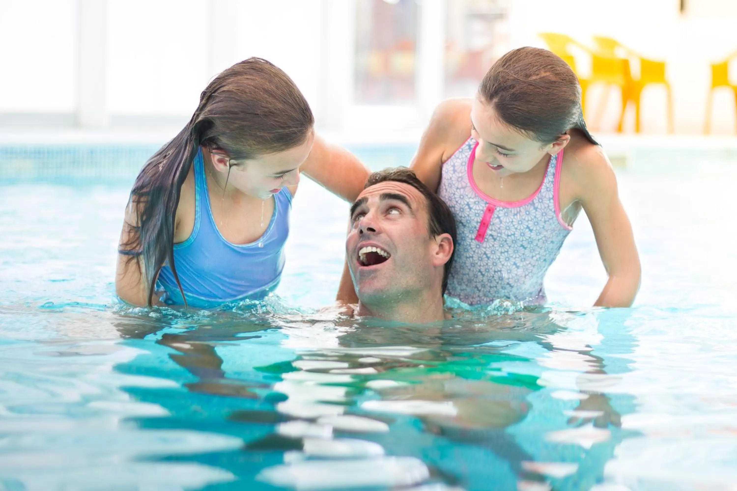 Swimming pool in The Lakes Rookley Holiday Park