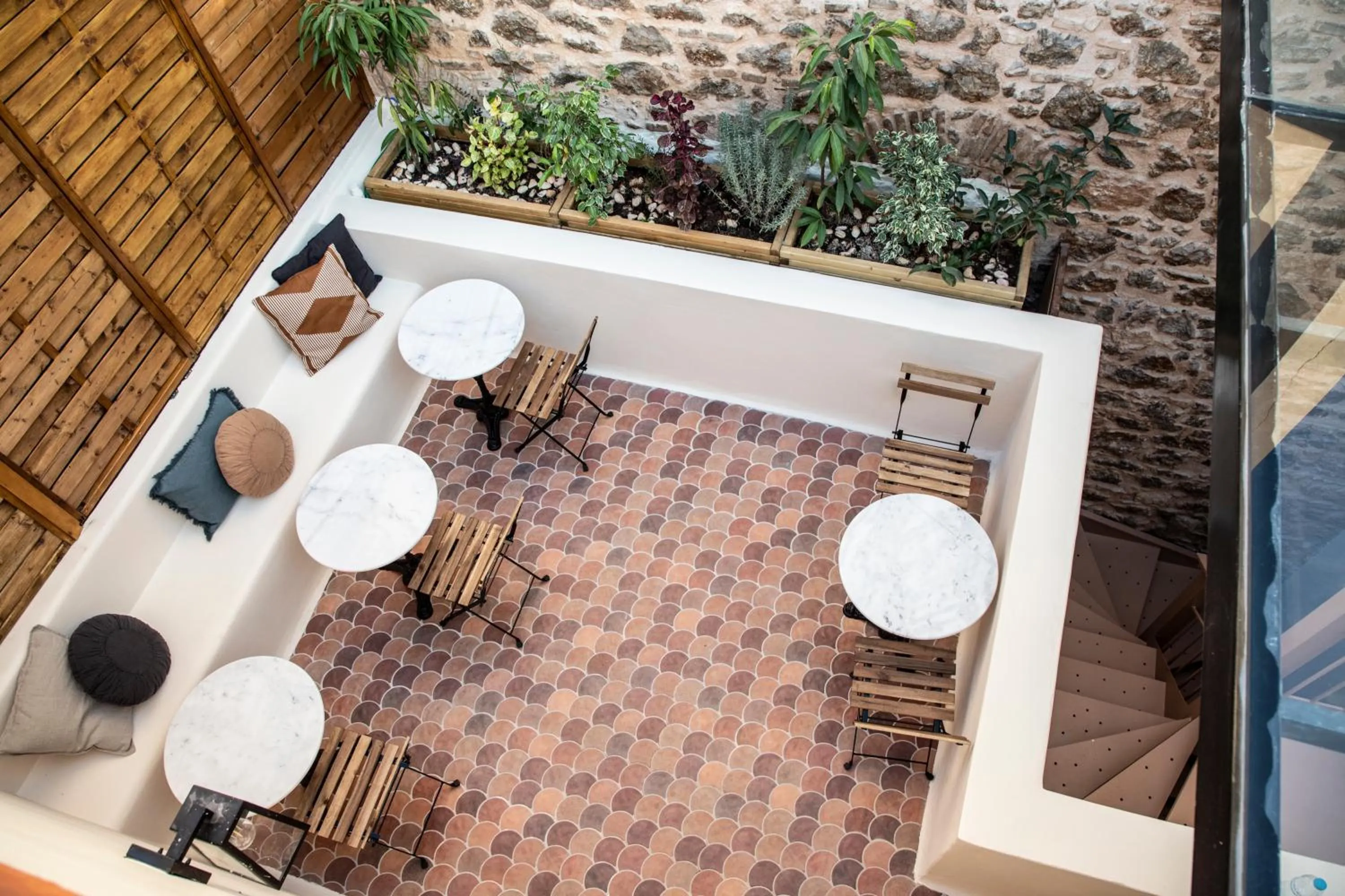 Balcony/Terrace in Monsieur Didot