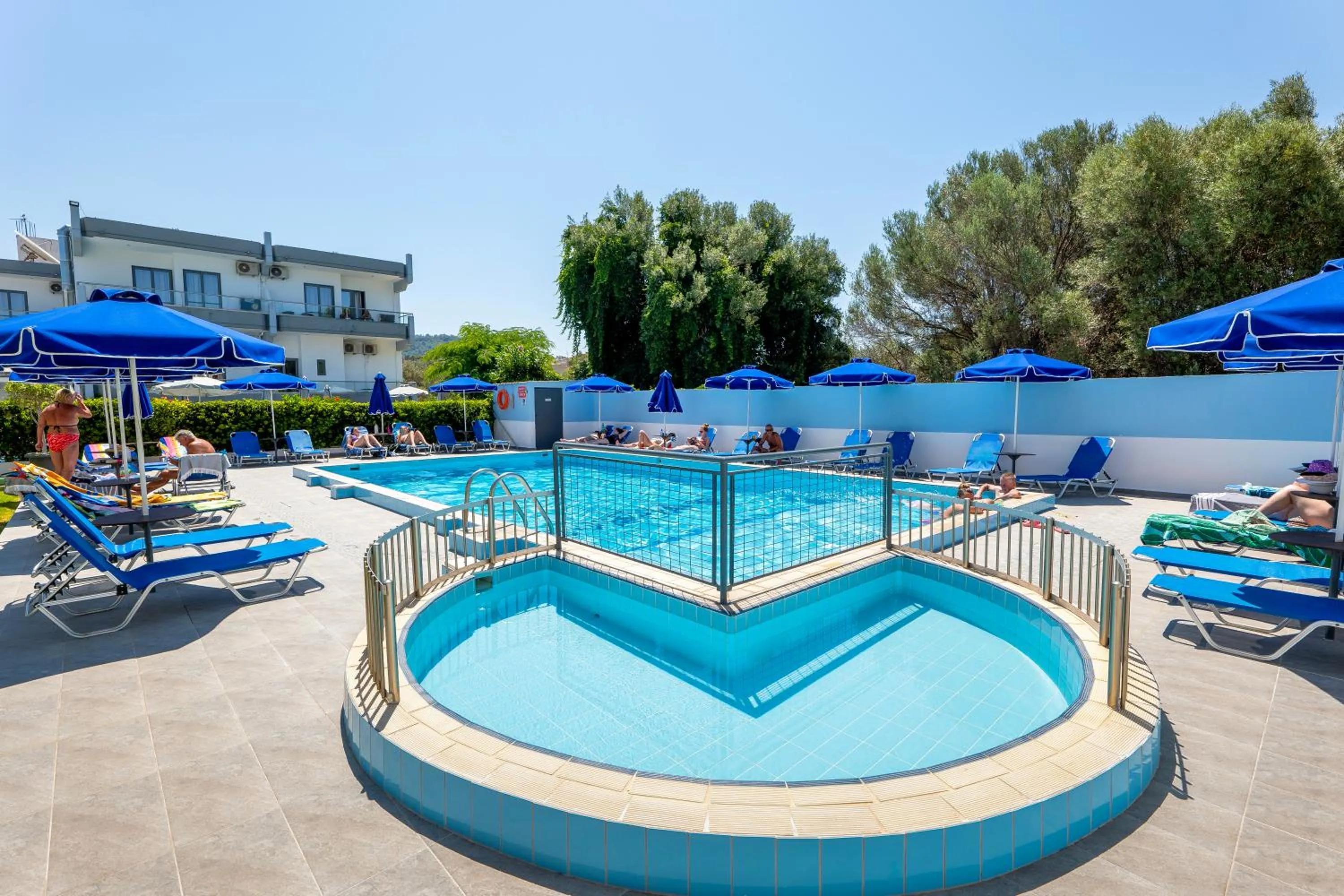 Swimming pool in Anixis Hotel & Apartments