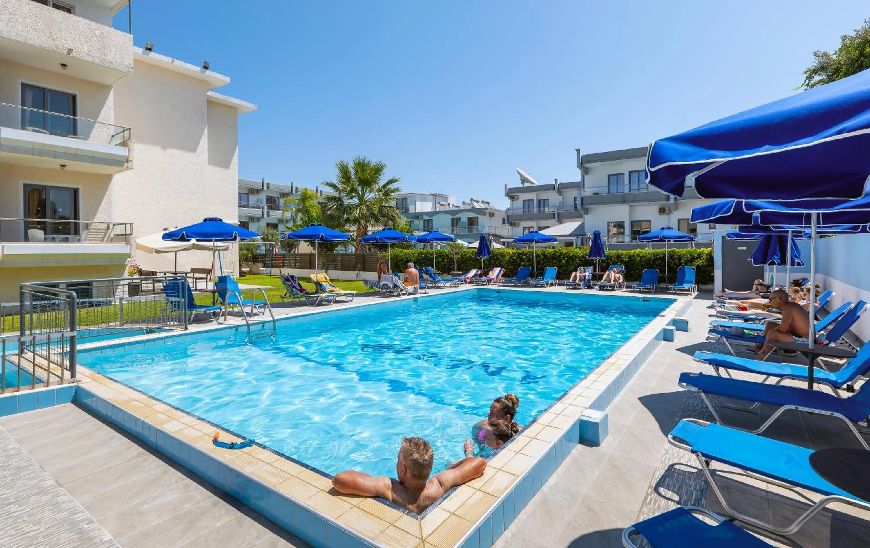 Swimming pool in Anixis Hotel & Apartments