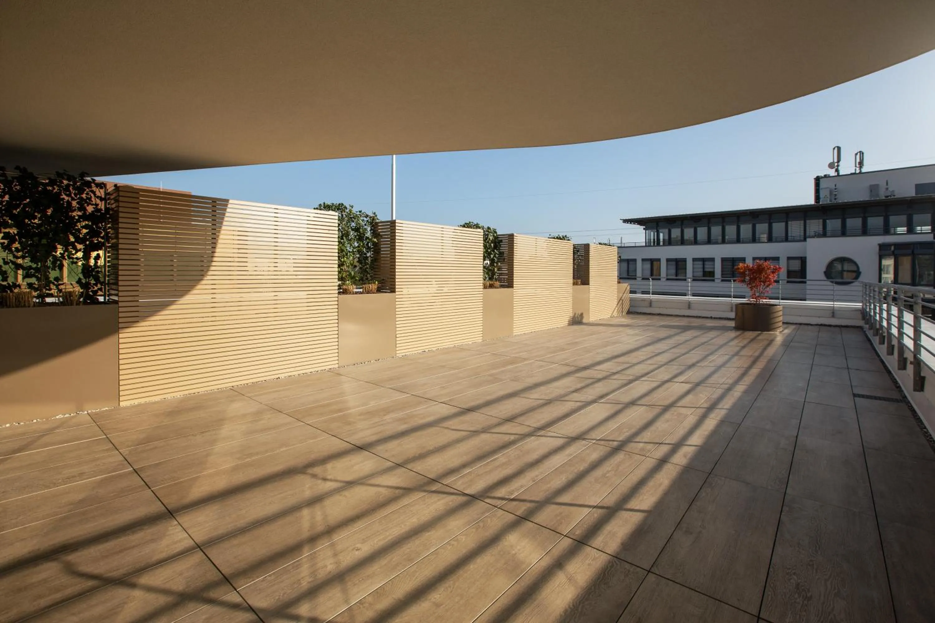 Balcony/Terrace in Holiday Inn - the niu, Mesh Stuttgart Messe by IHG