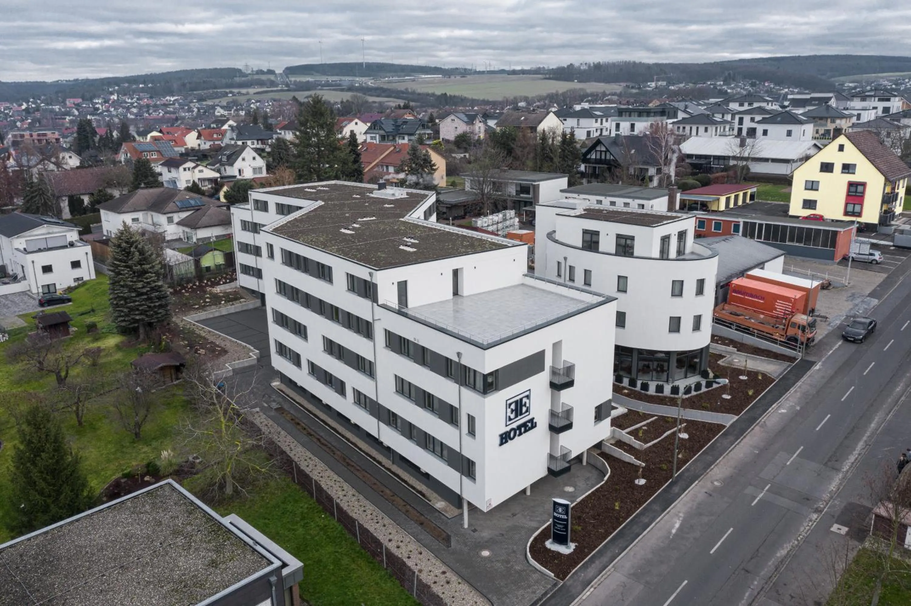 Property building in EE Hotel