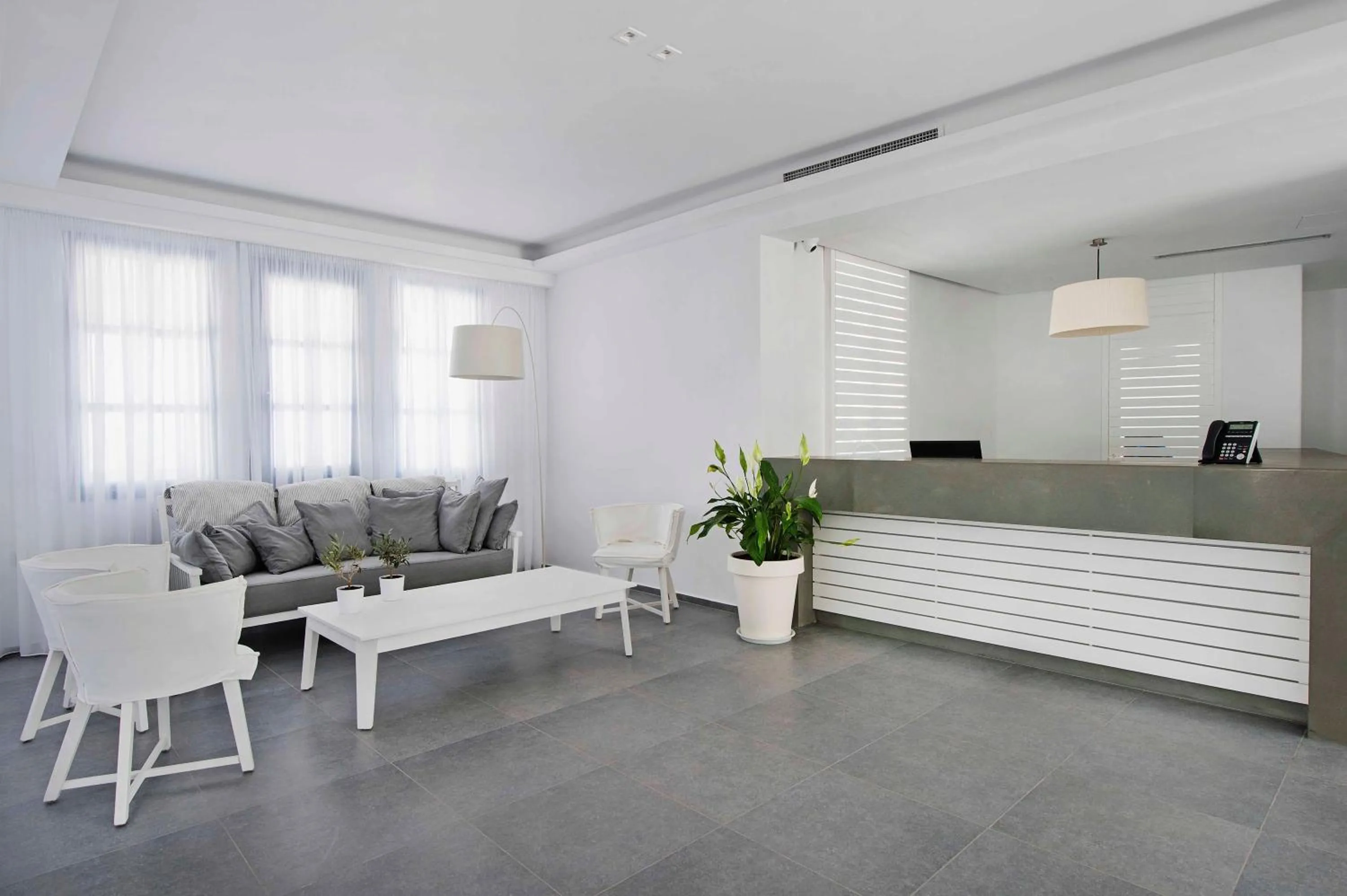 Lobby or reception in Acroterra Rosa Luxury Suites & Spa