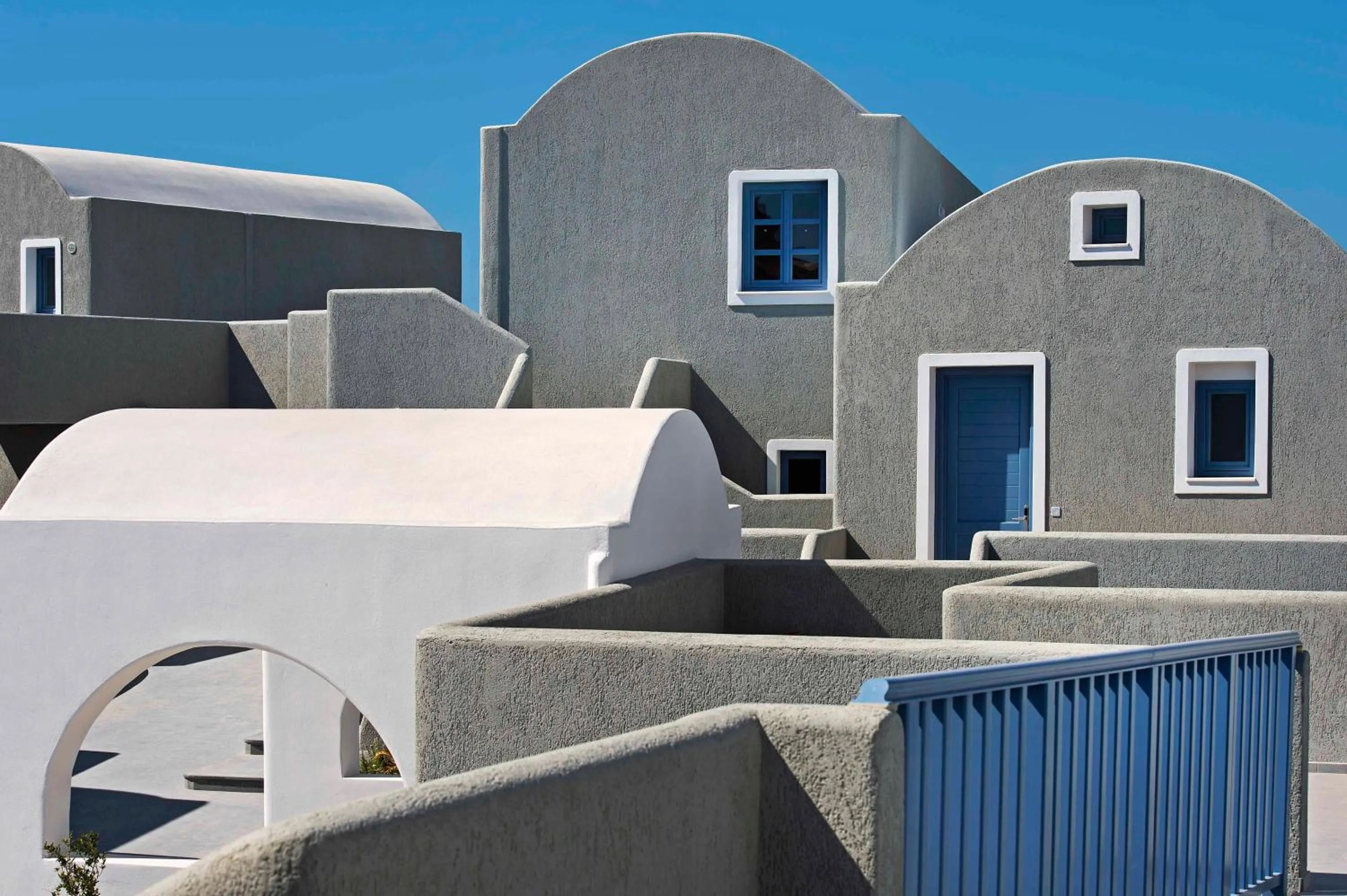 Facade/entrance in Acroterra Rosa Luxury Suites & Spa