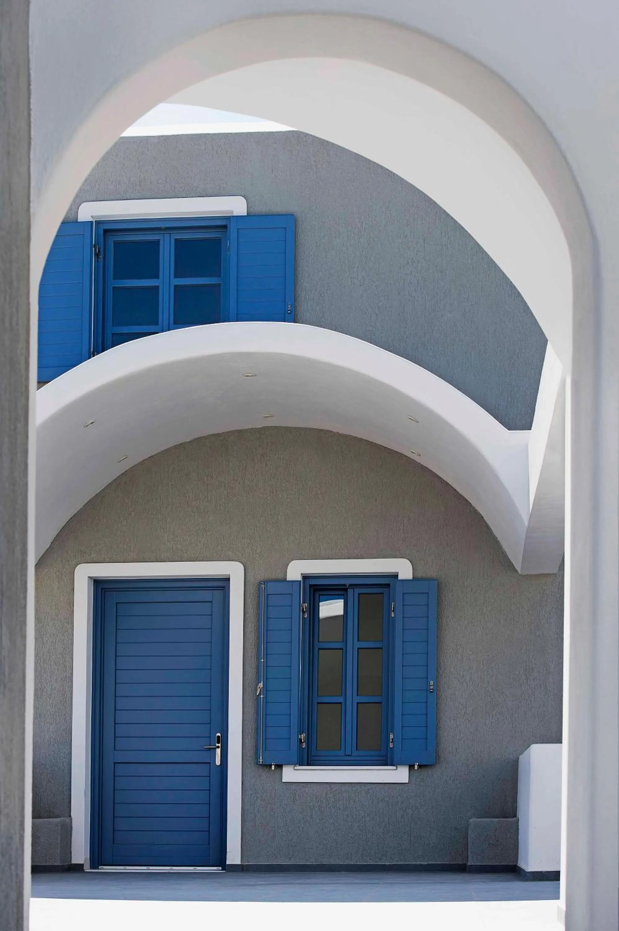Facade/entrance in Acroterra Rosa Luxury Suites & Spa
