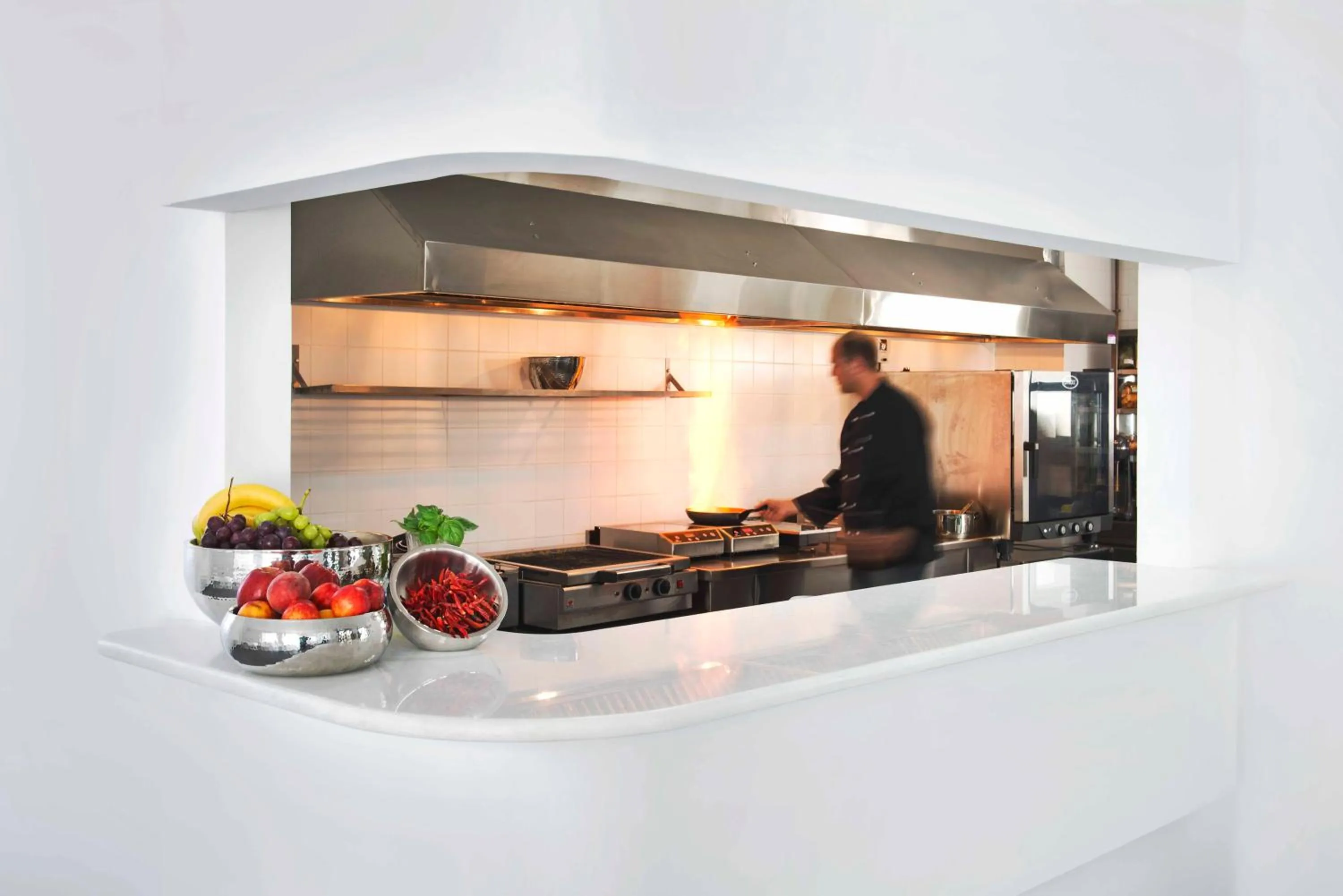 Restaurant/places to eat in Acroterra Rosa Luxury Suites & Spa