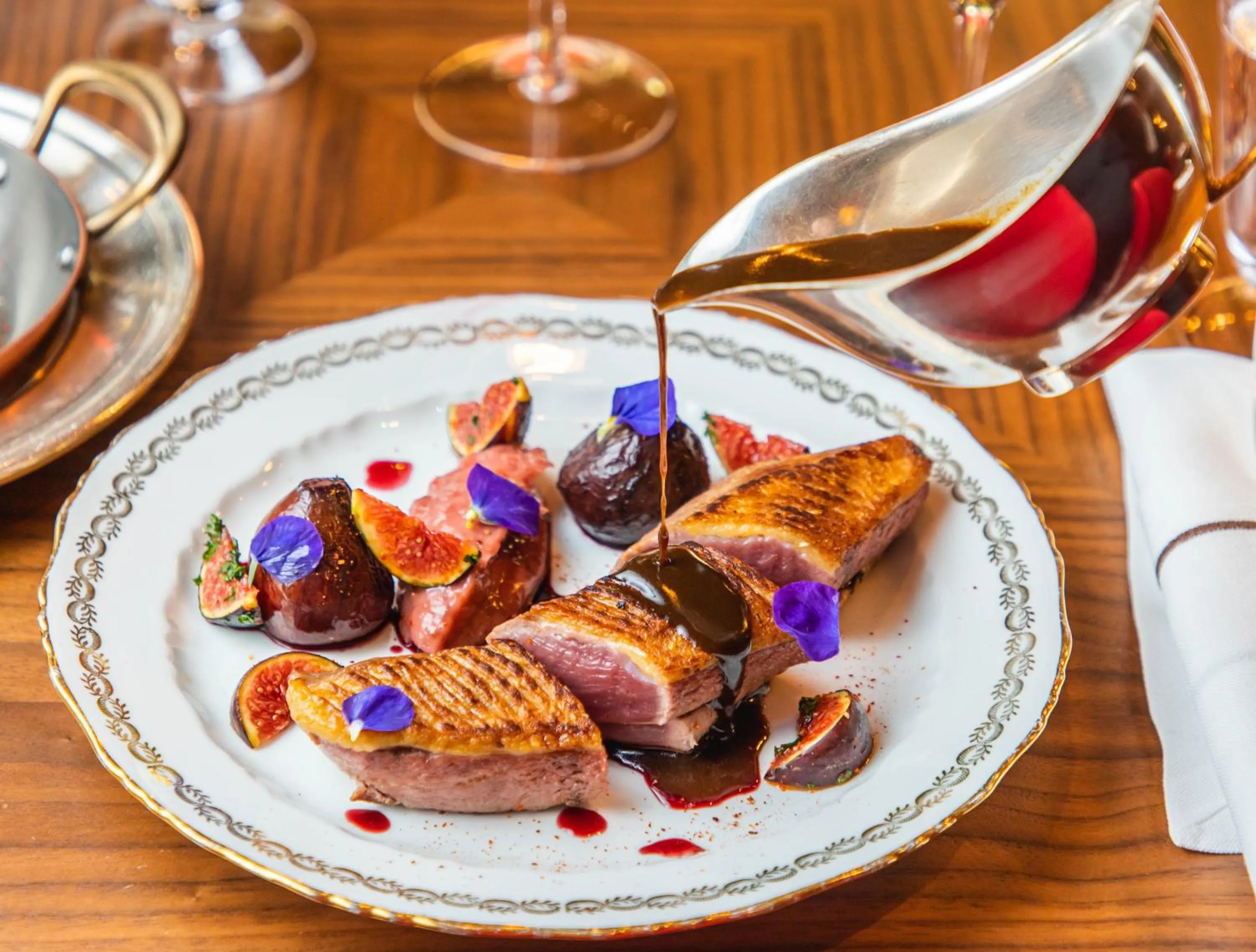 Food and drinks in Demeures de Campagne Domaine de Maffliers