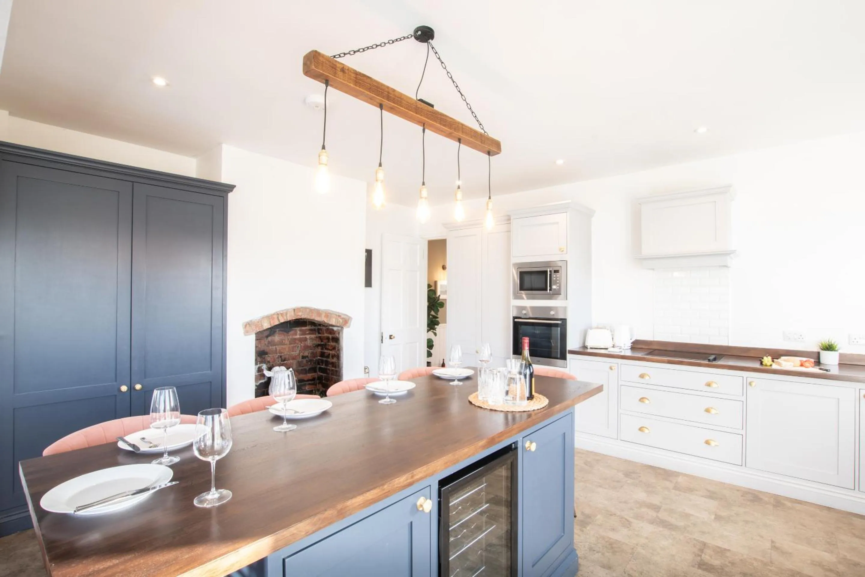 Kitchen or kitchenette in Northern Hideaways, Sunnyside, Otterburn