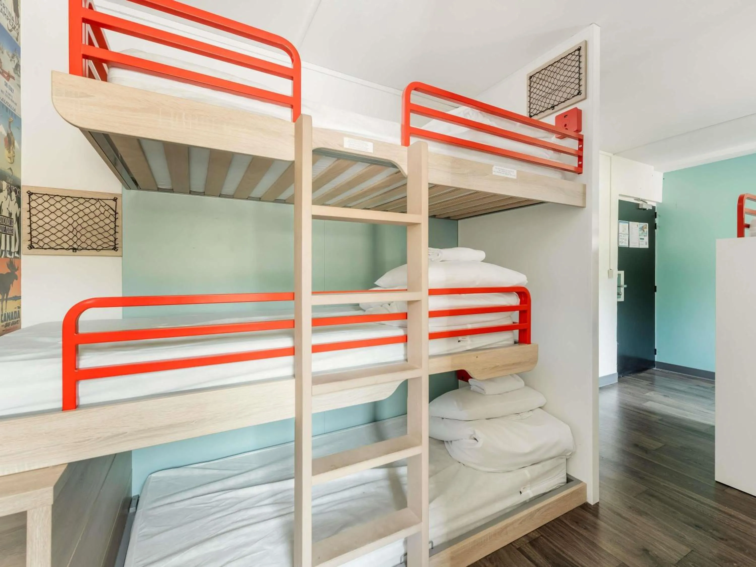 Bedroom, Bed in hotelF1 Lyon Bourgoin-Jallieu