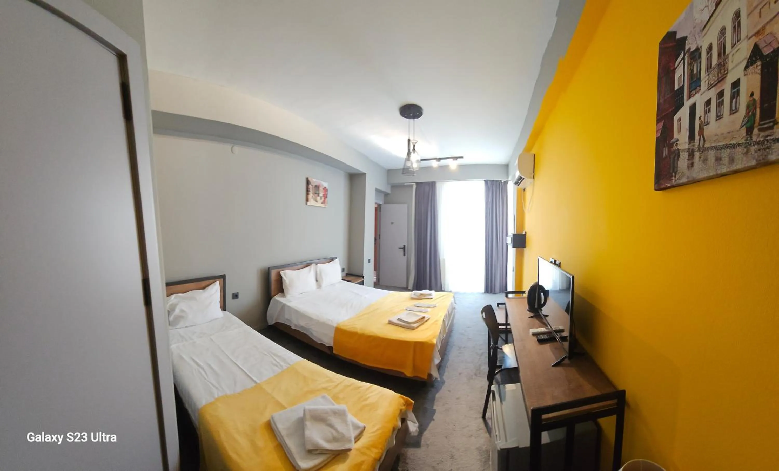 Bedroom in Diuma Hotel