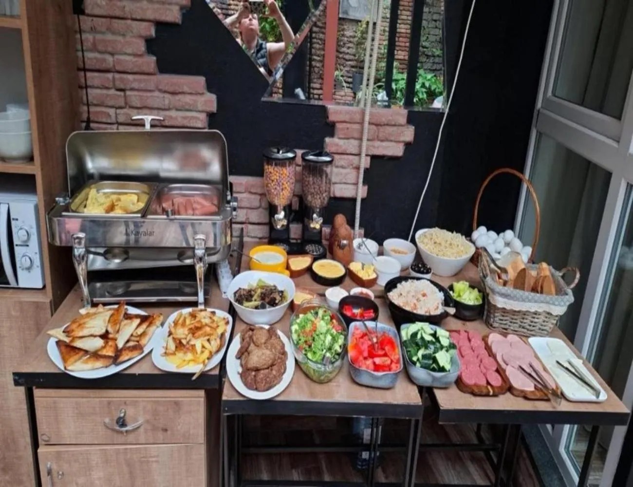 Breakfast in Diuma Hotel