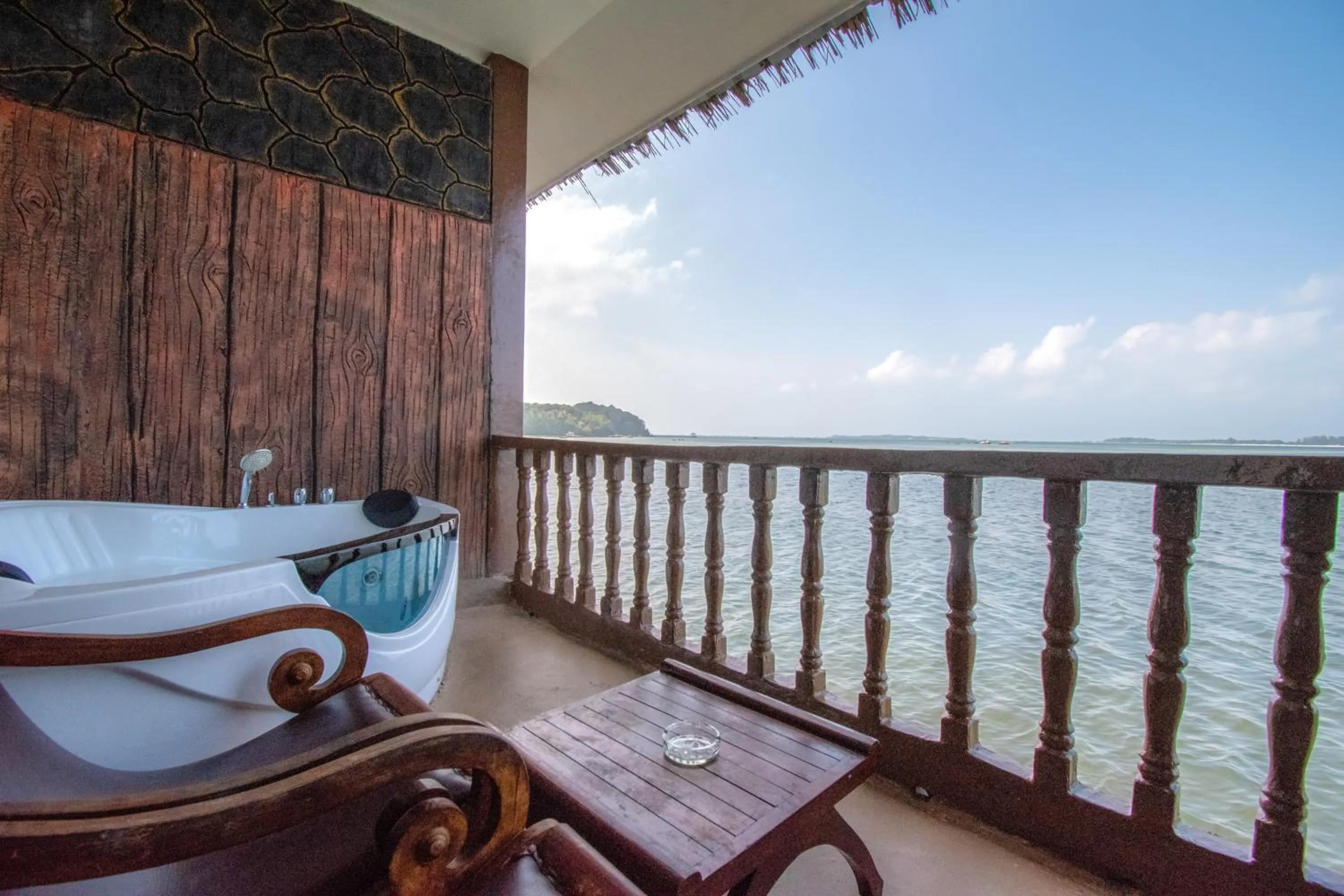 Balcony/Terrace in The Spa Villa Bintan