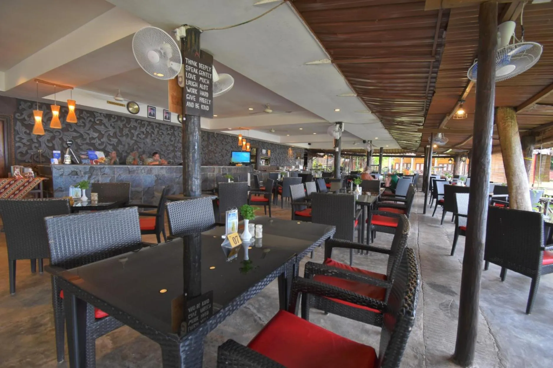 Restaurant/places to eat in The Spa Villa Bintan