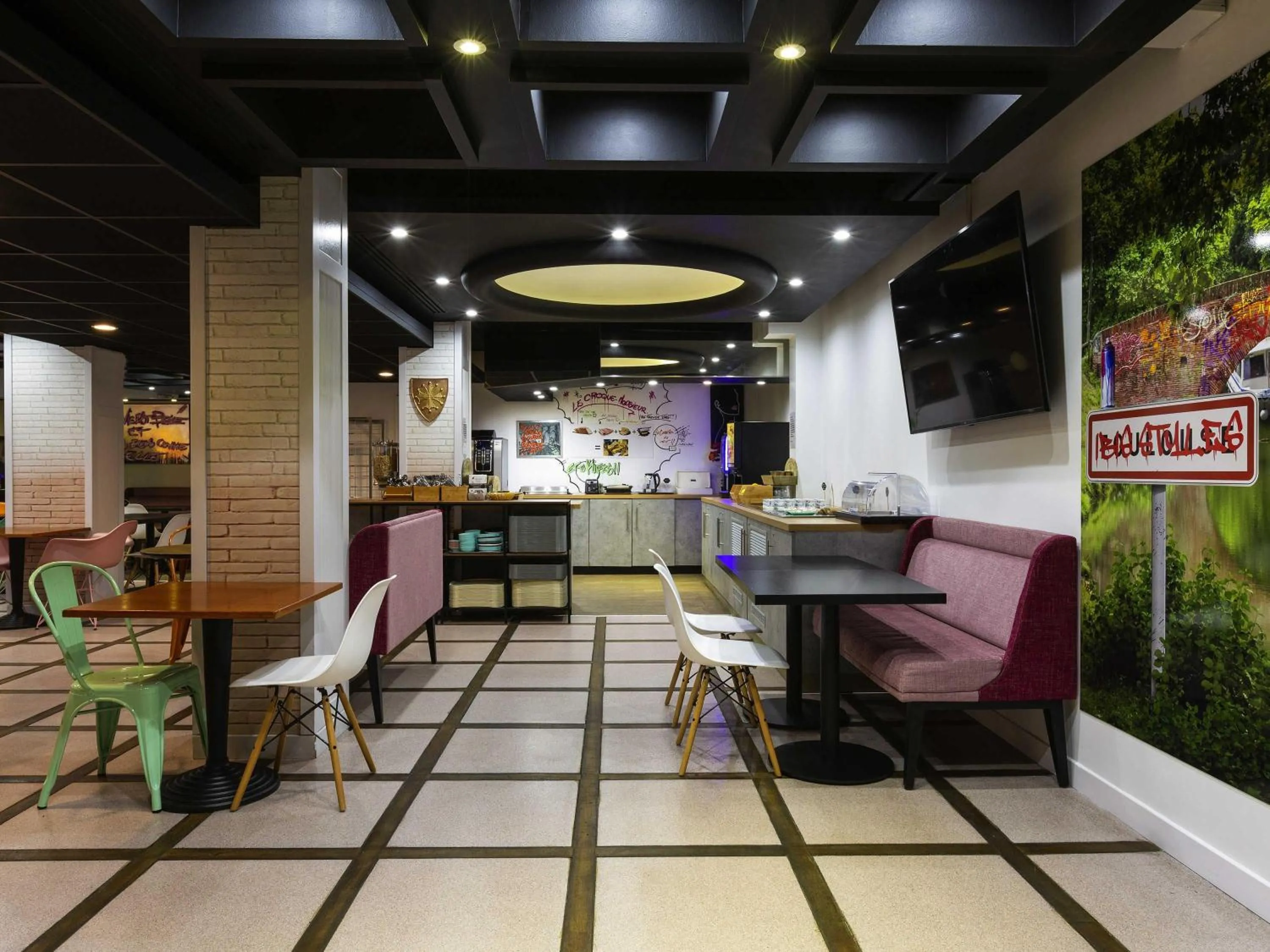 Breakfast in Ibis Styles Toulouse Centre Canal du Midi