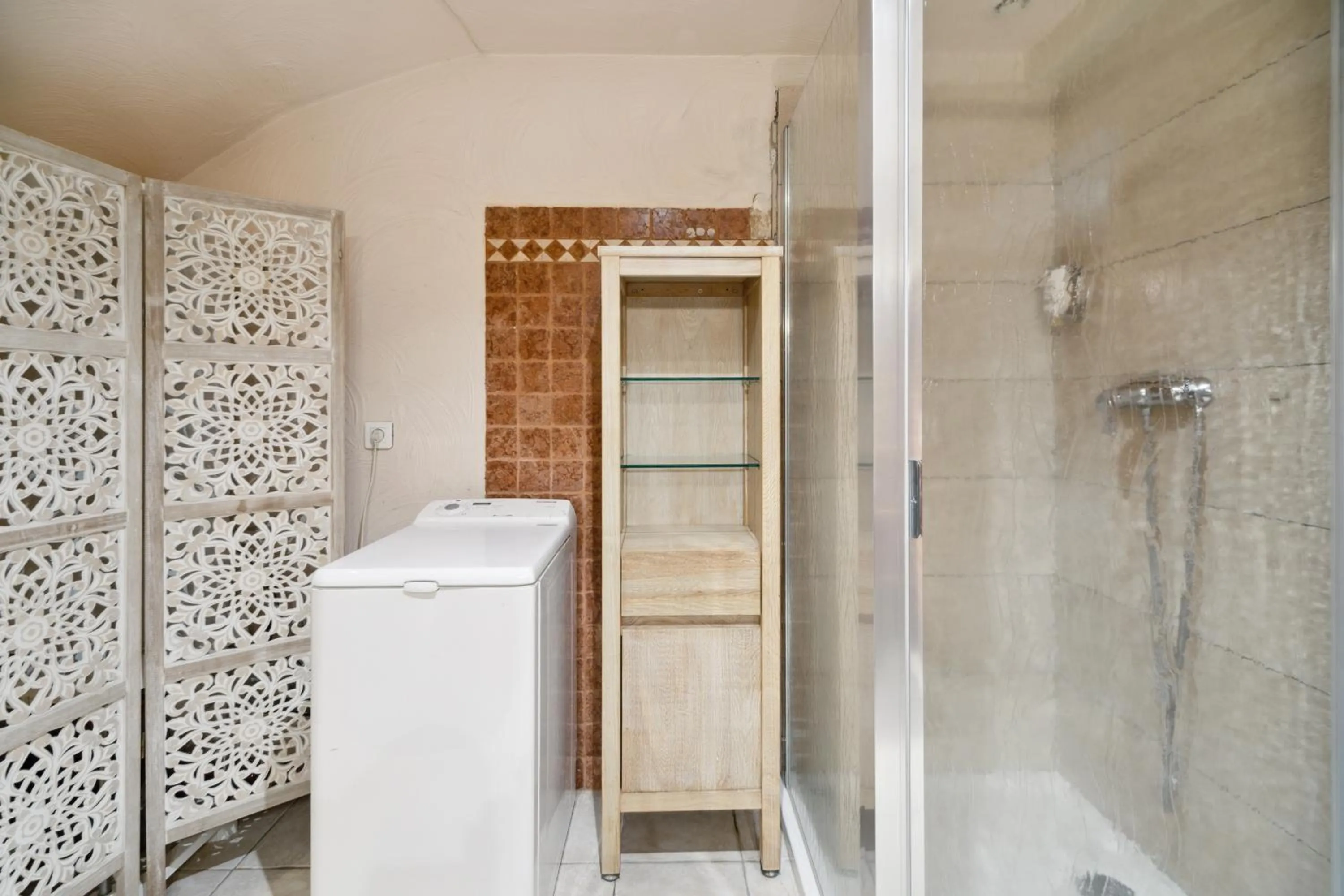 Shower in Hôtel La Nartelle