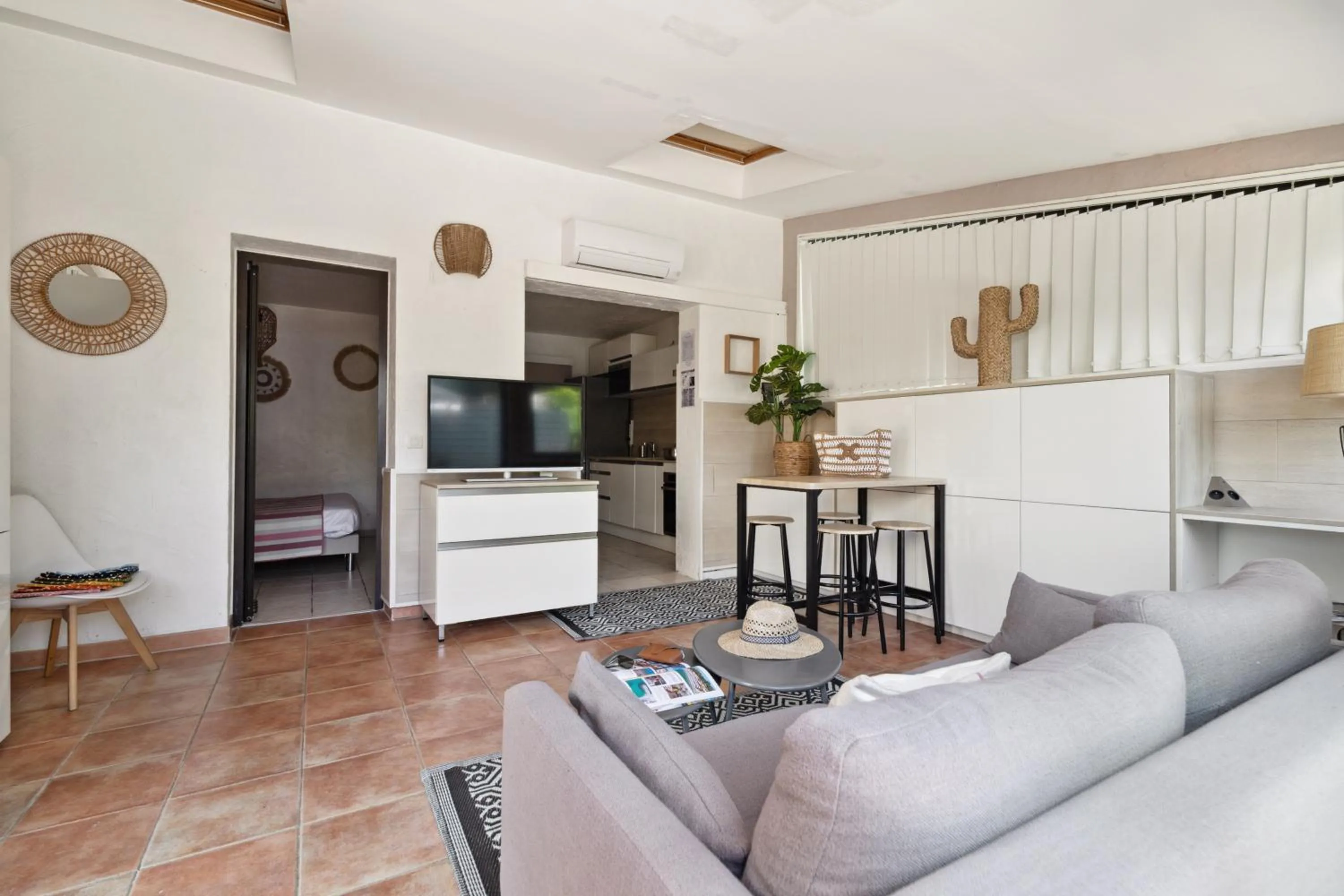Living room in Hôtel La Nartelle