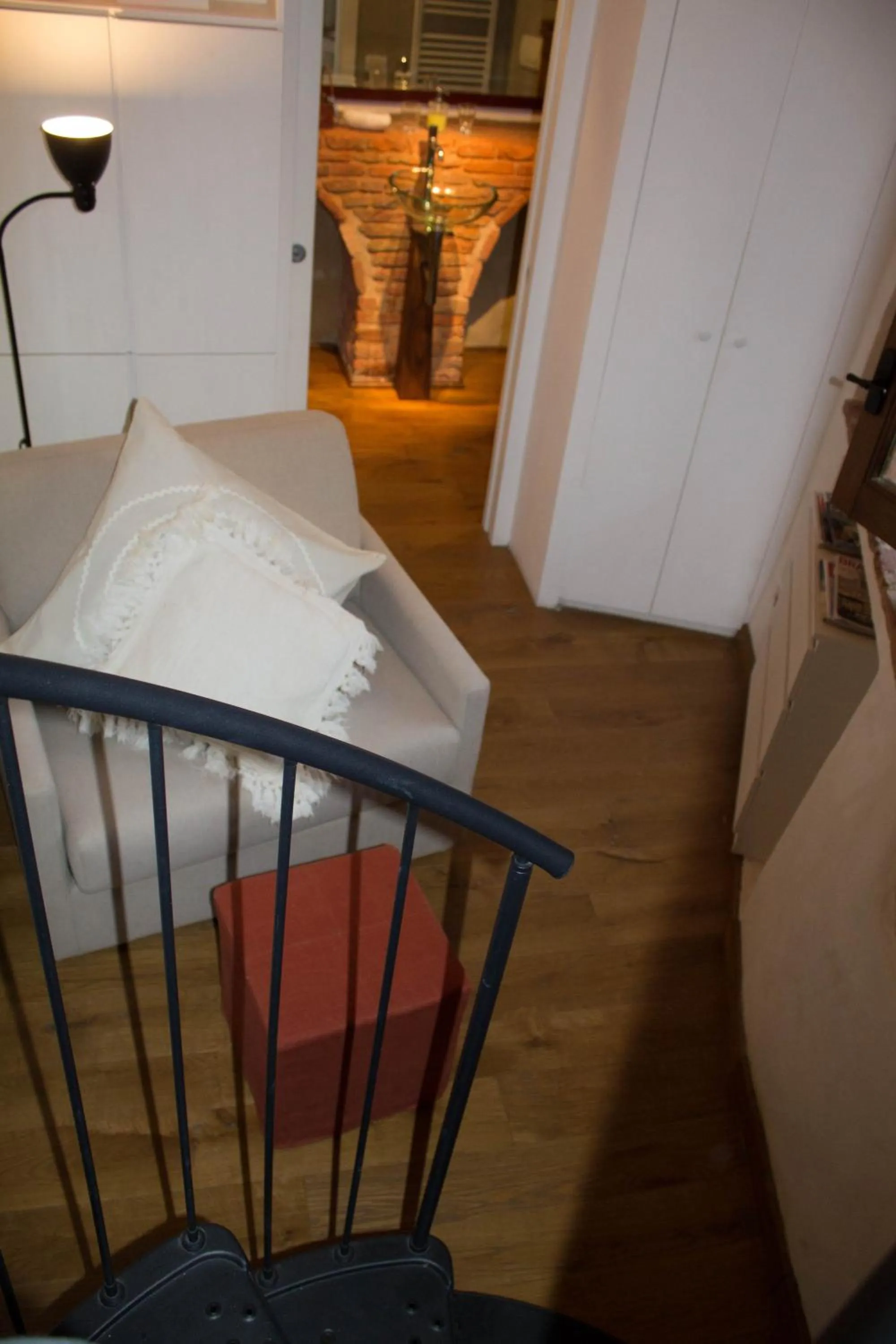 Seating area in Casina Mazzuoli