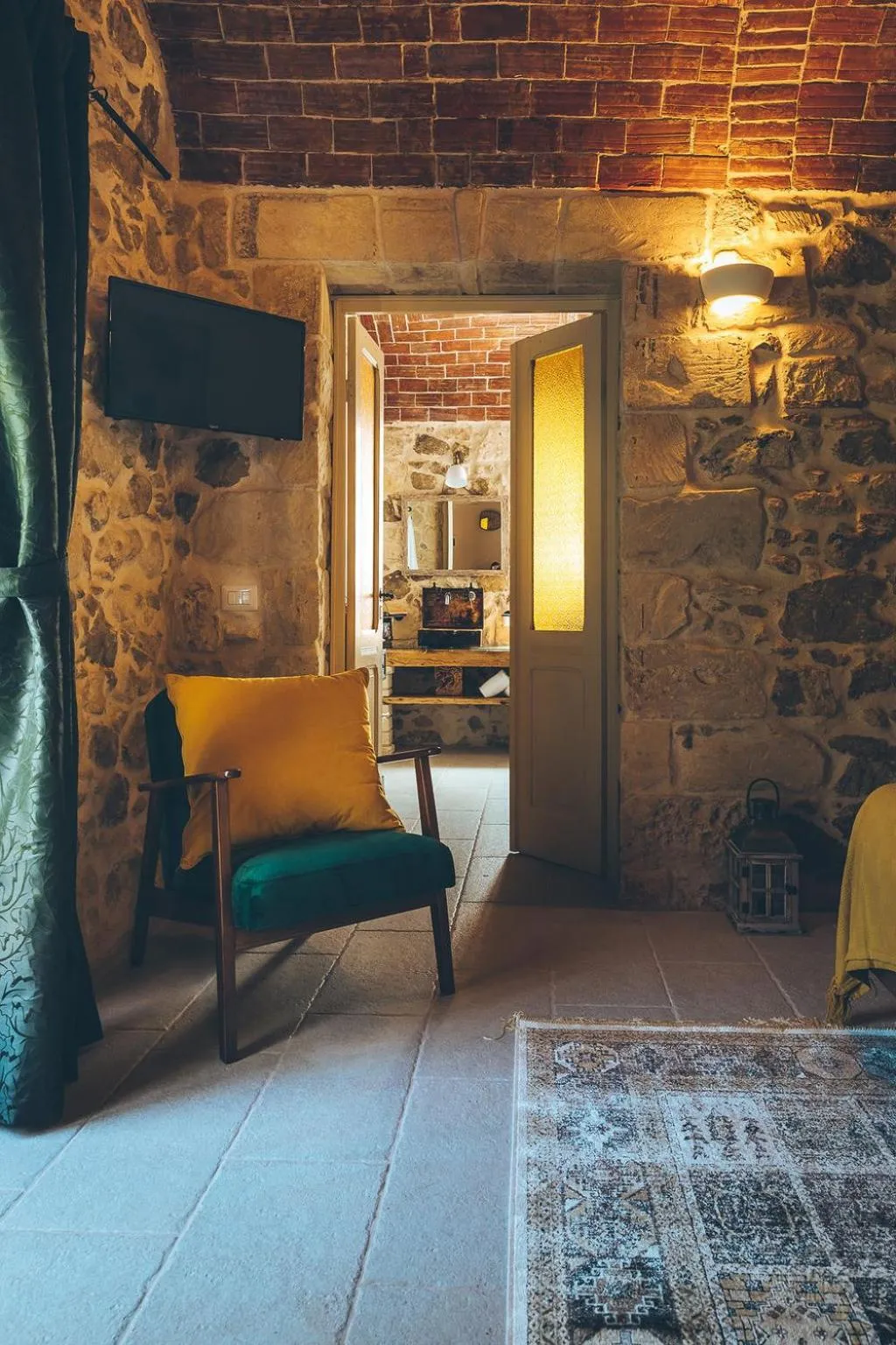 Bathroom in Antica Villa Colonica