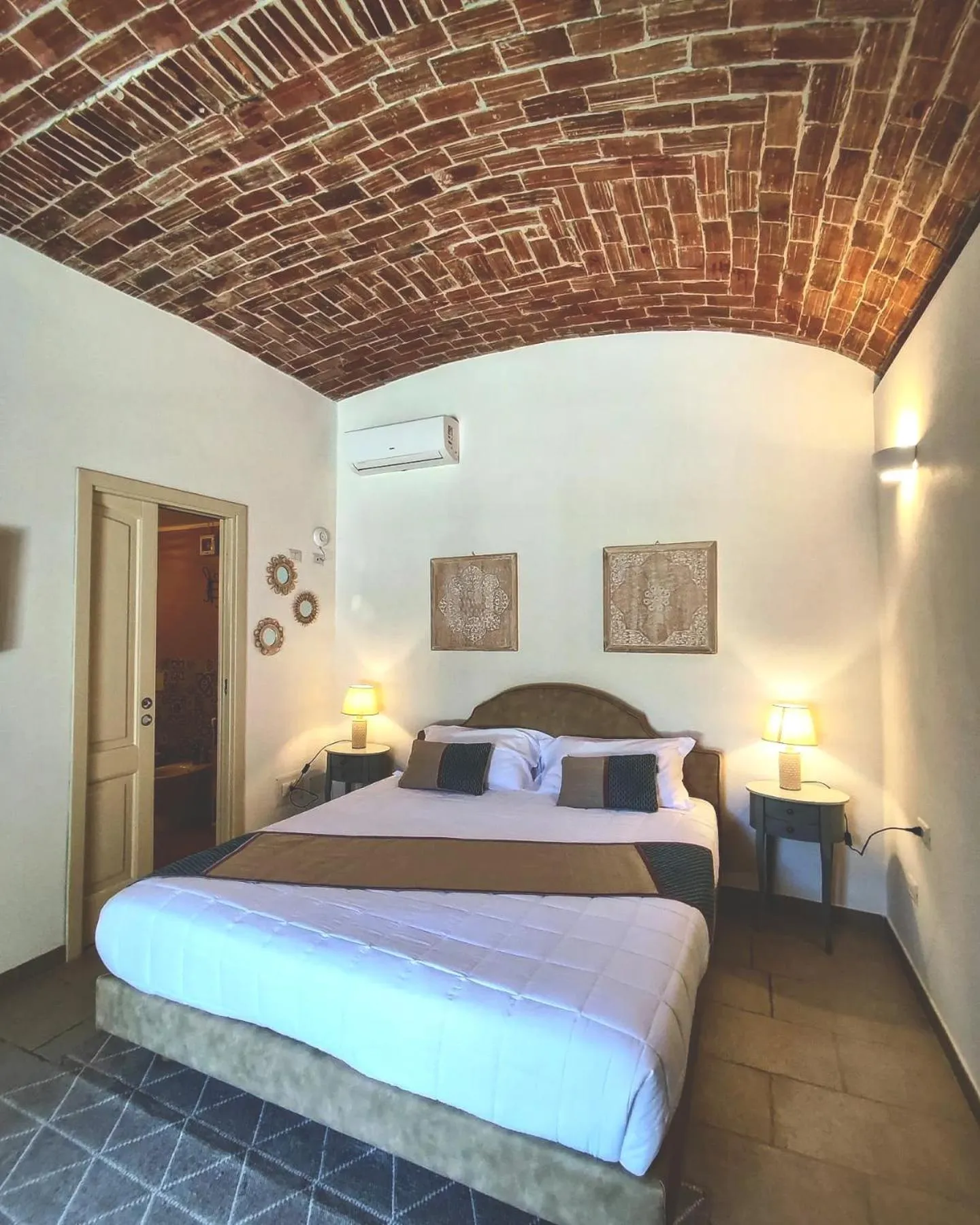 Bedroom, Bed in Antica Villa Colonica