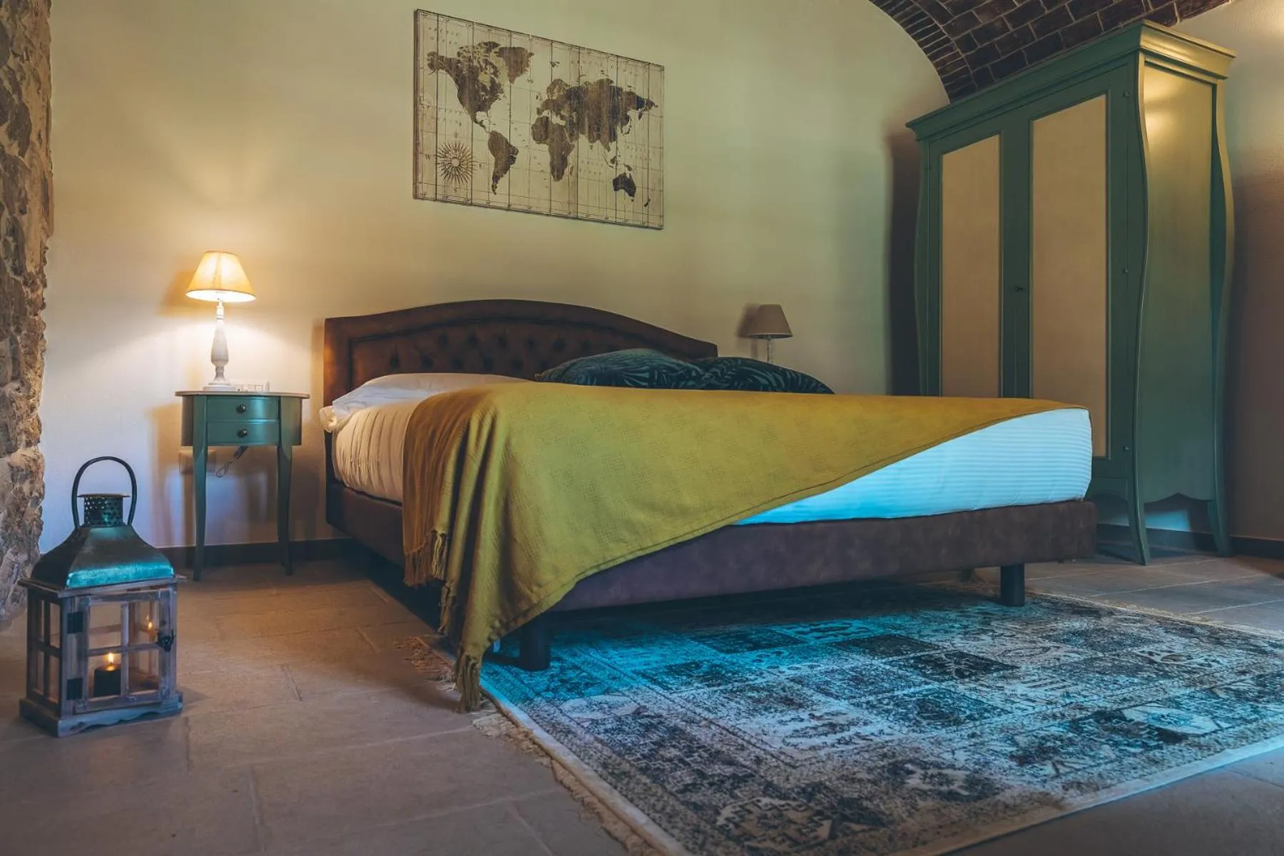 Bed in Antica Villa Colonica