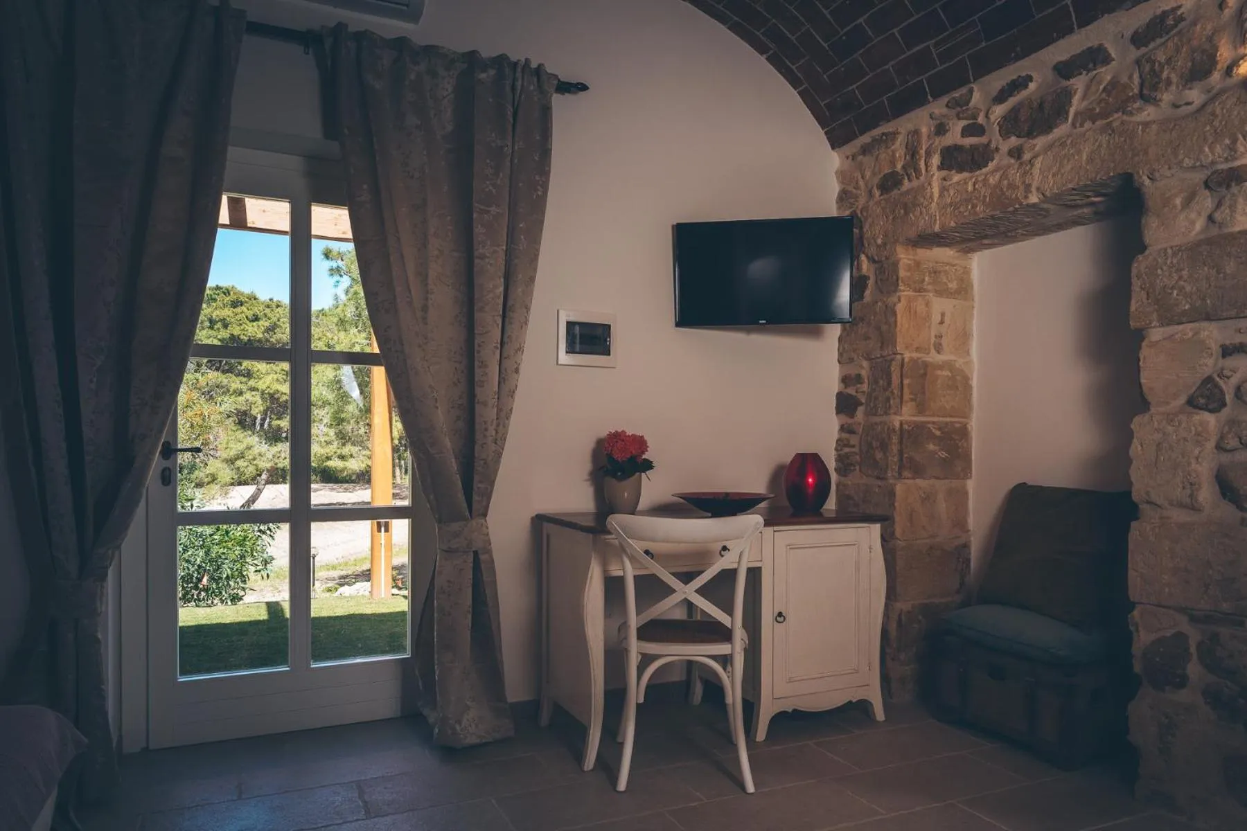 Seating area in Antica Villa Colonica