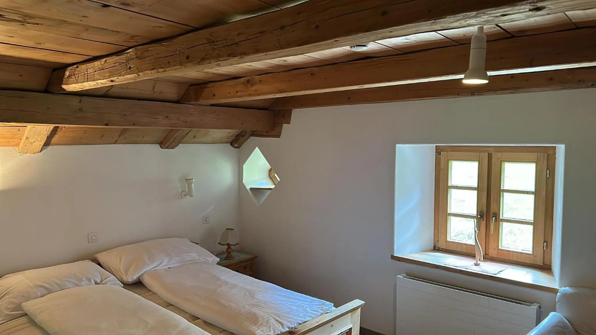 Bed in Hotel Tschuggen Davos