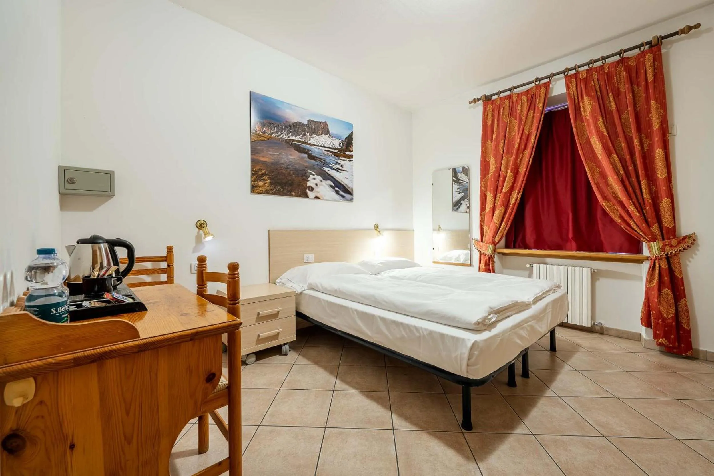 Bedroom, Bed in Hotel Aquila