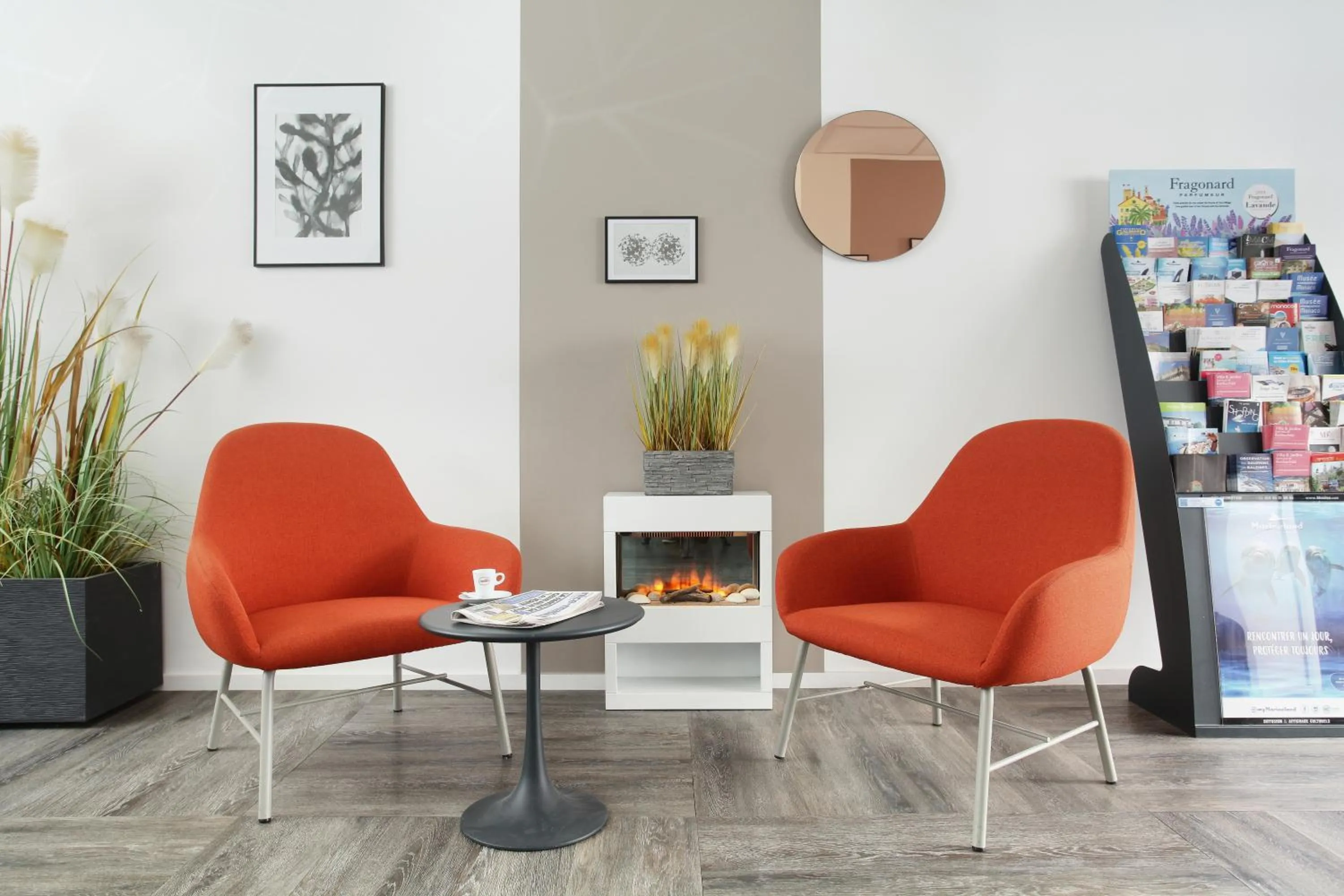 Lobby or reception in Hôtel Alcôve Nice