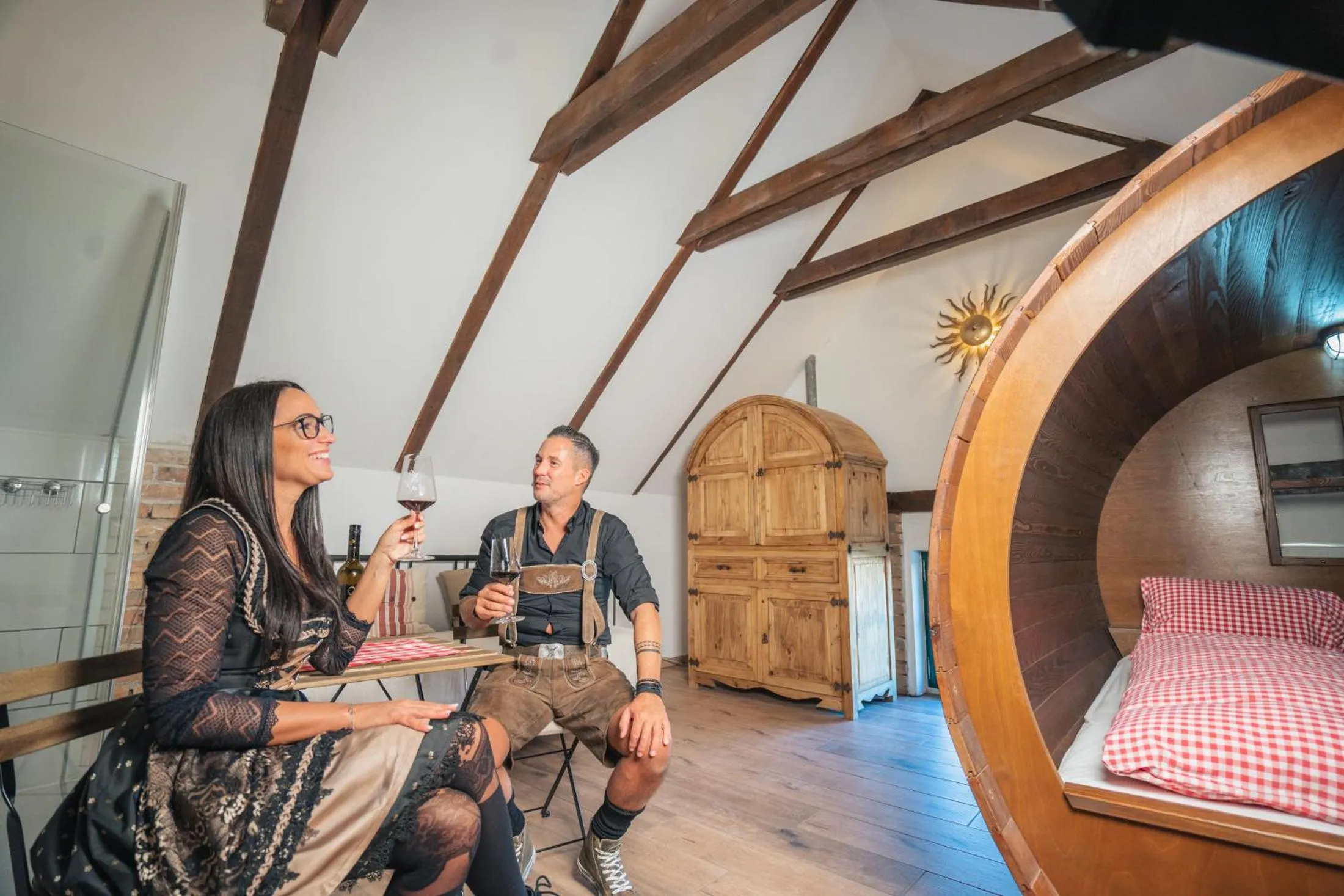 Bed in Winzerhof Küssler - Weinviertel