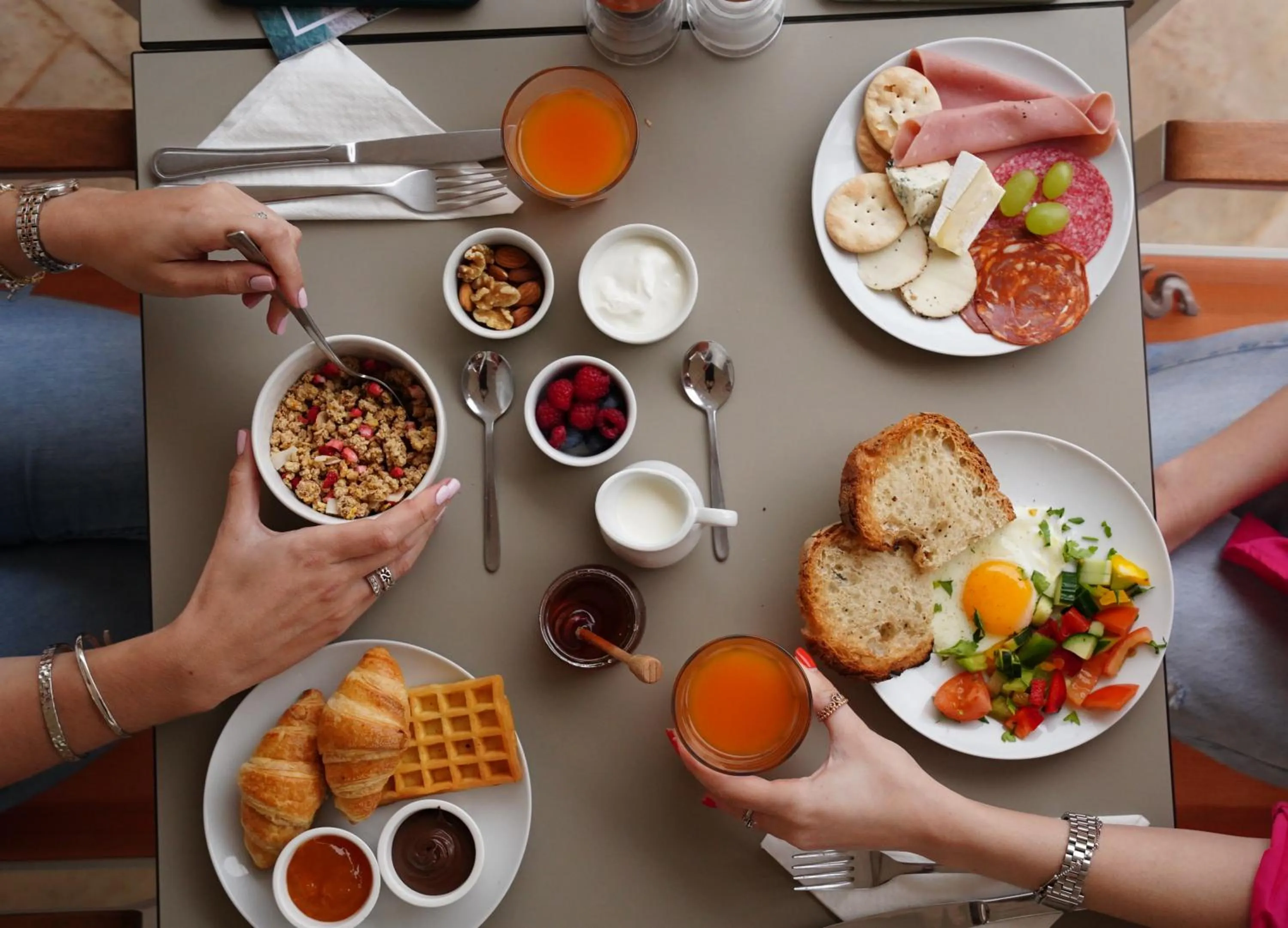 Breakfast in The Maltese Sun