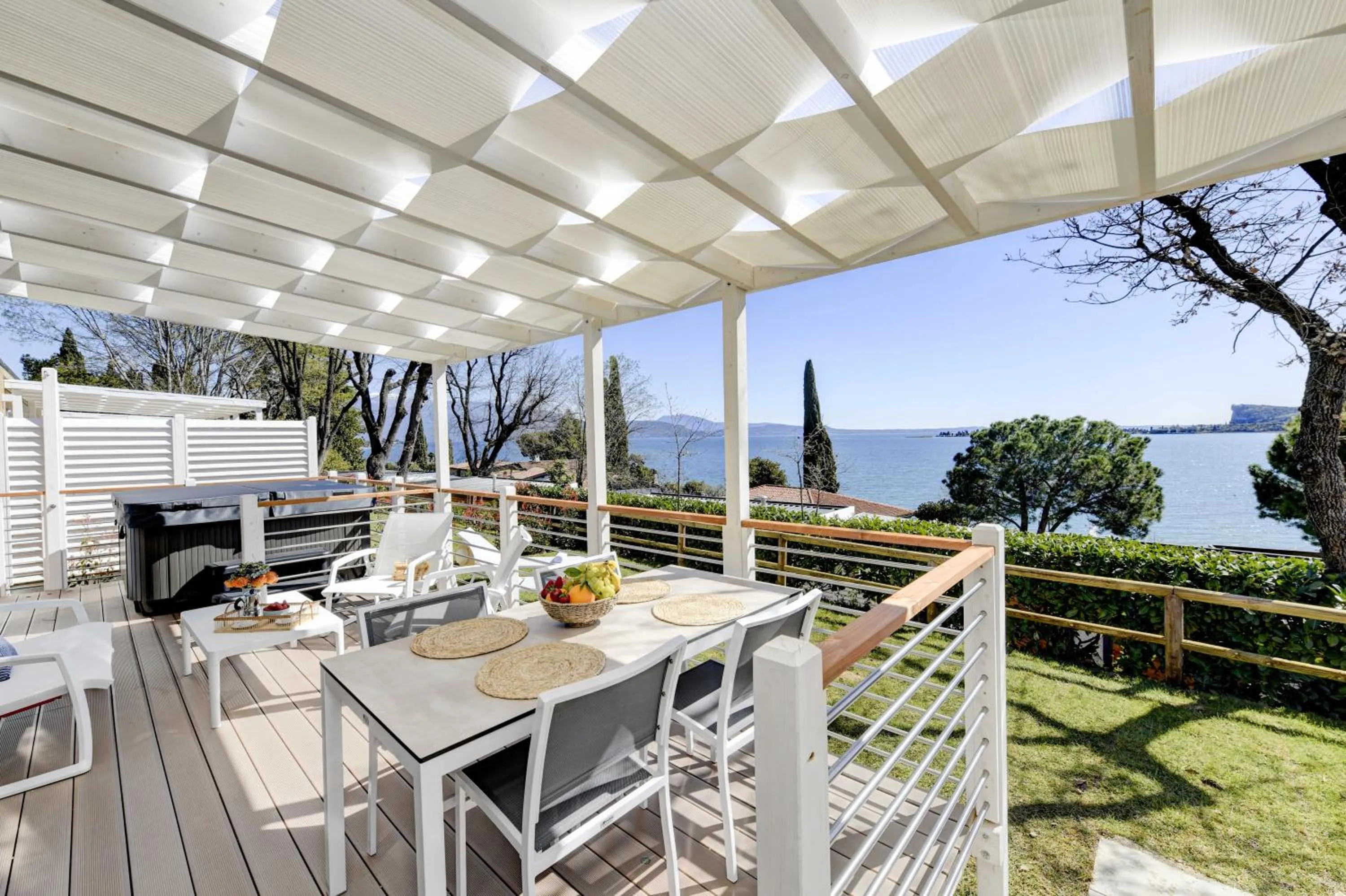 Balcony/Terrace in Campeggio Europa Silvella
