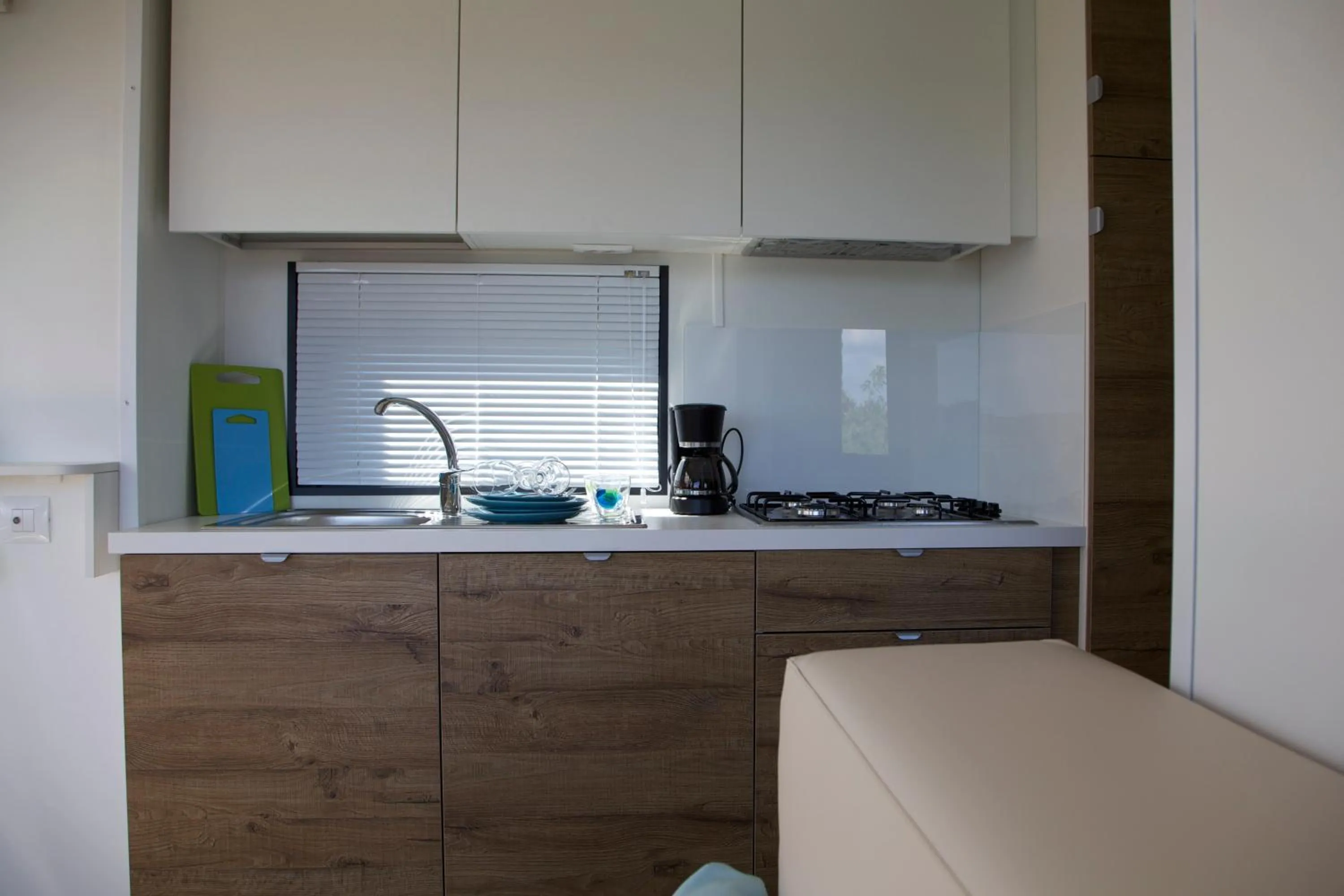 Kitchen or kitchenette in Campeggio Europa Silvella