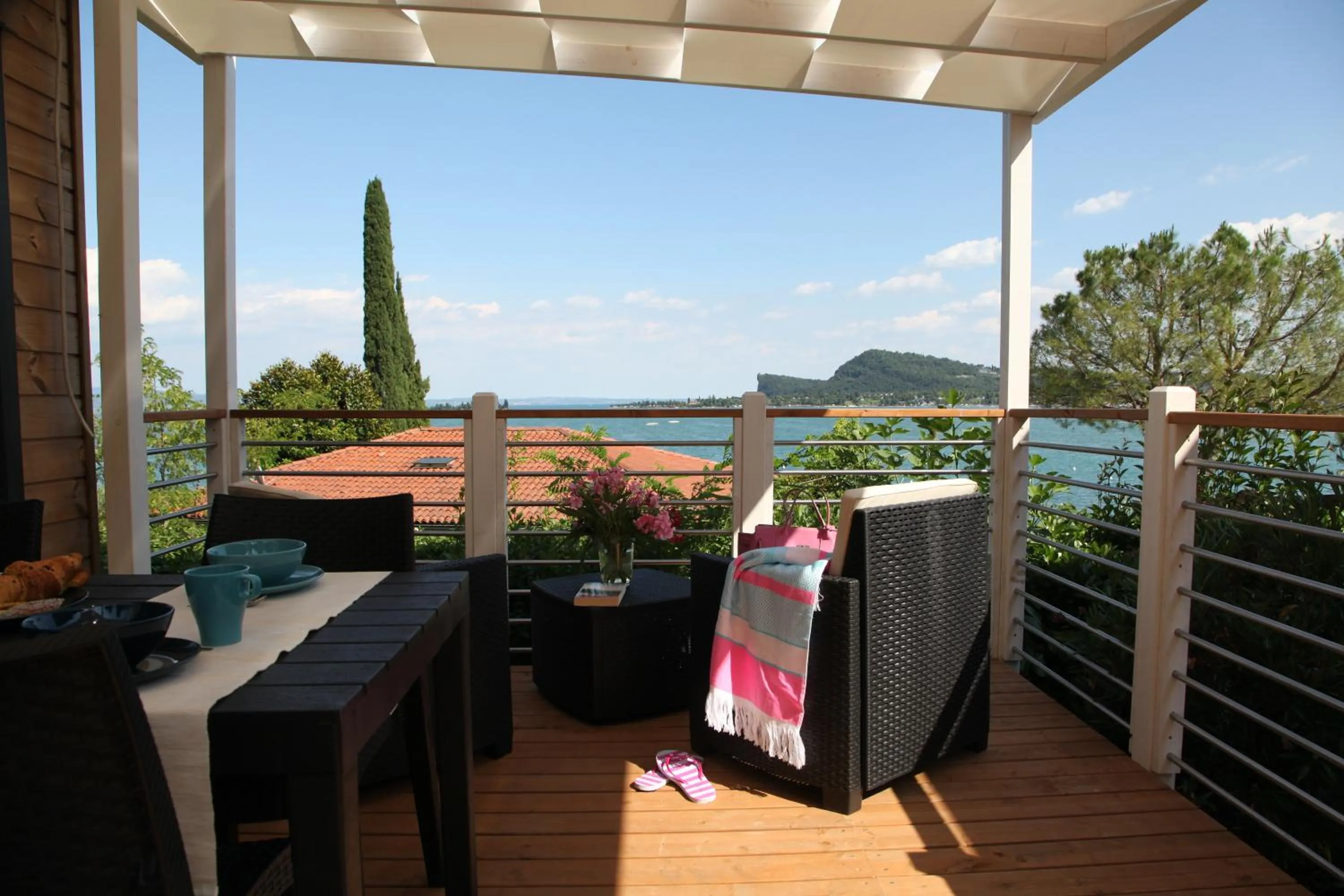 Balcony/Terrace in Campeggio Europa Silvella