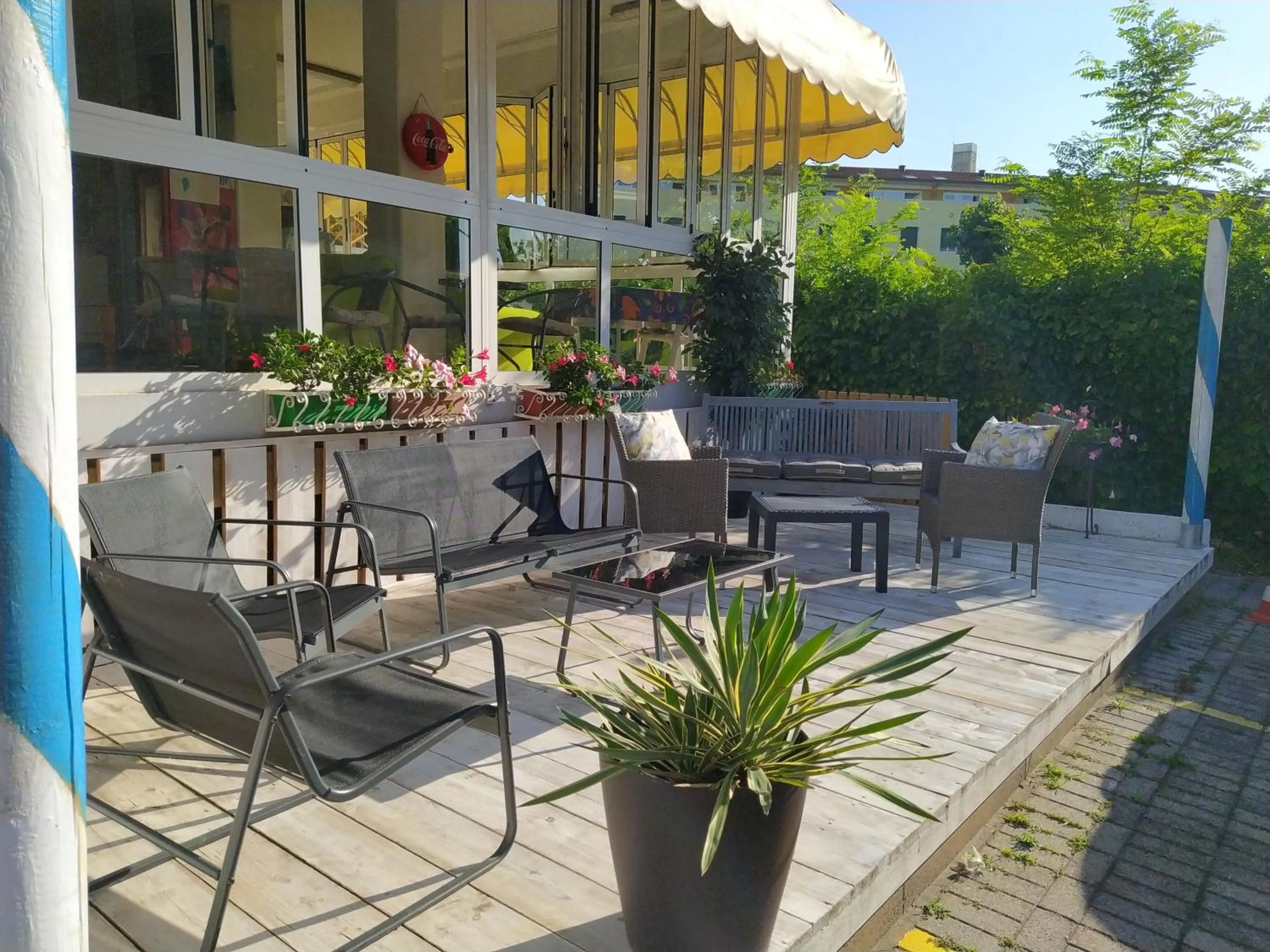 Balcony/Terrace in Hotel Halifax