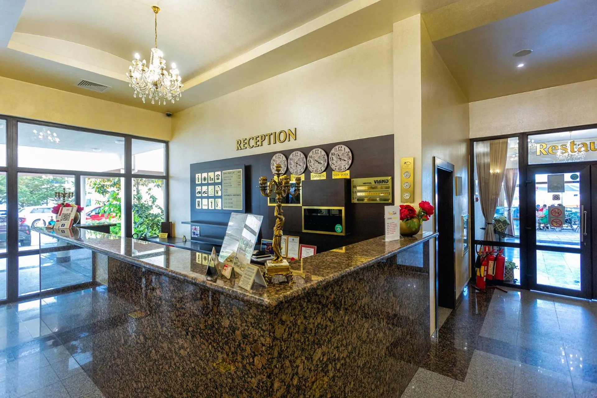 Lobby or reception in Viand Hotel - All Inclusive