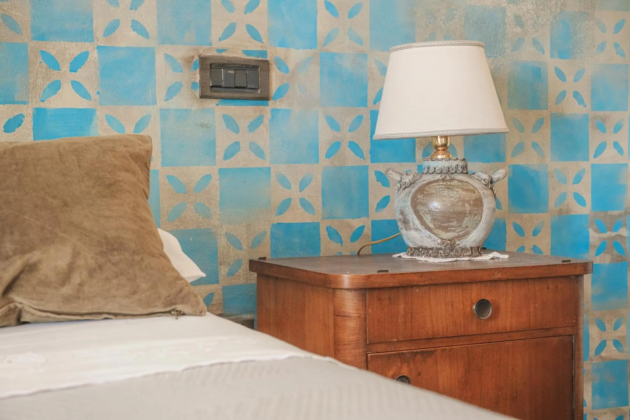 Bed in La casa nel borgo