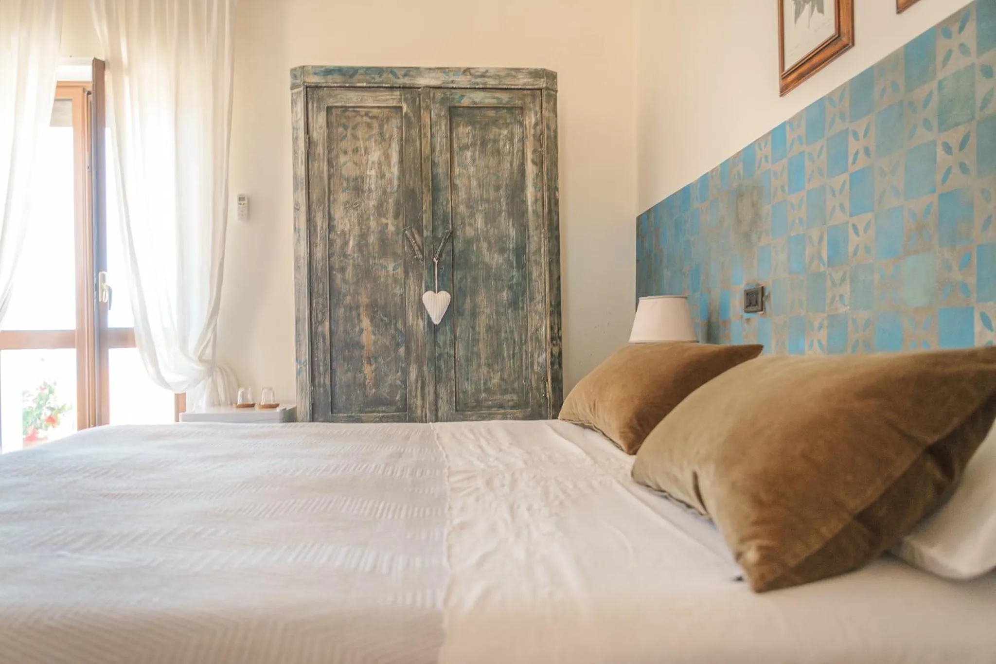 Bed in La casa nel borgo