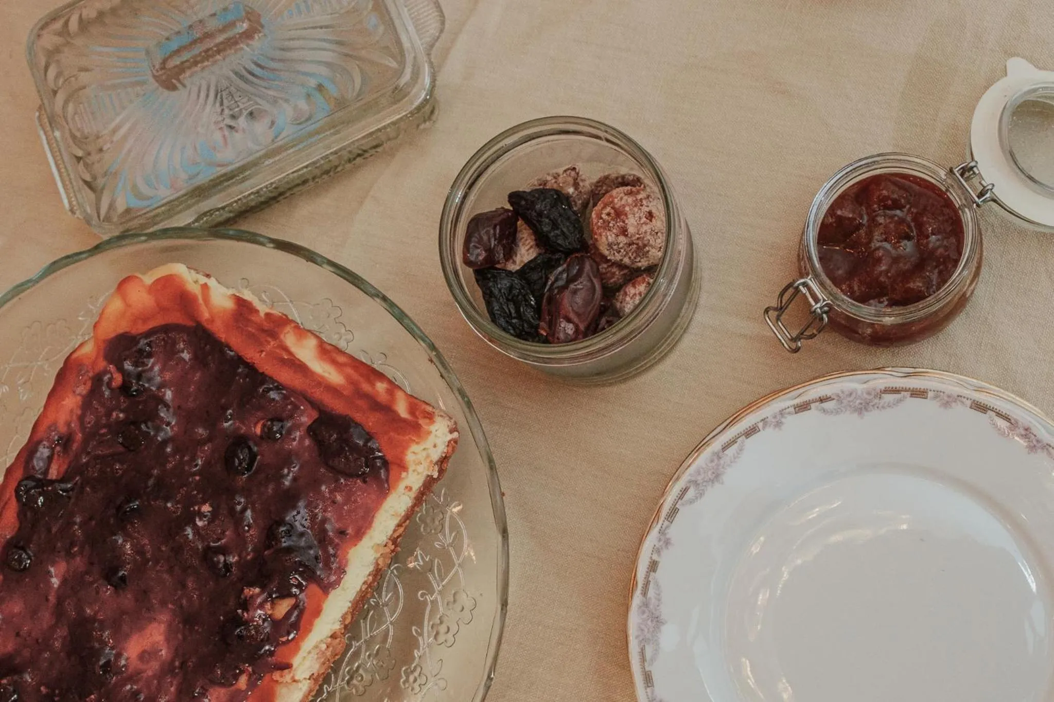 Food and drinks in La casa nel borgo