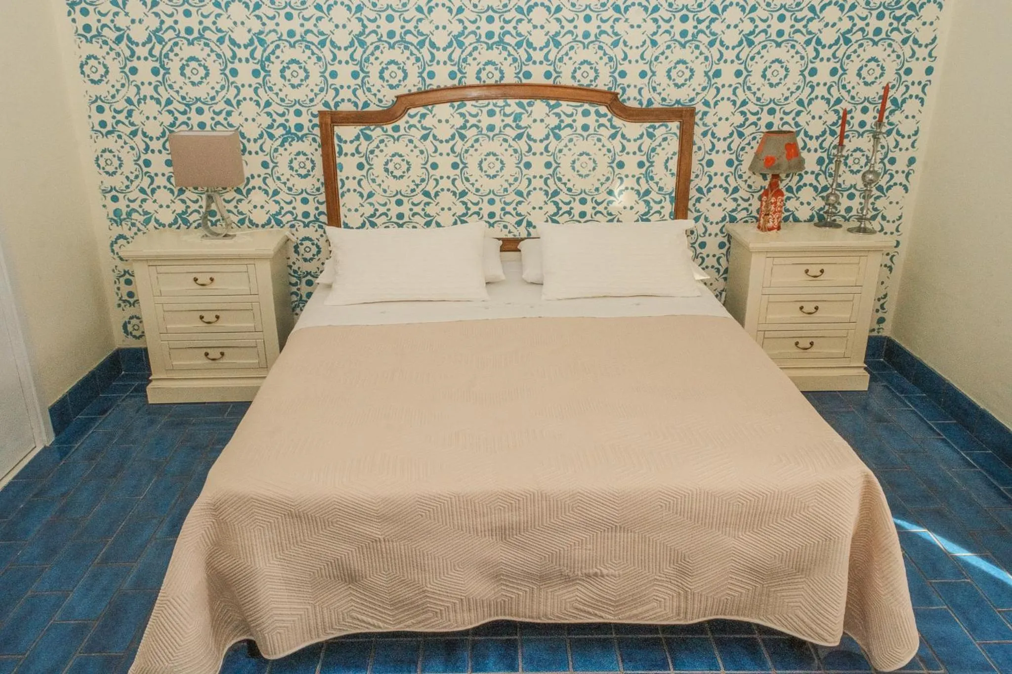 Bed in La casa nel borgo