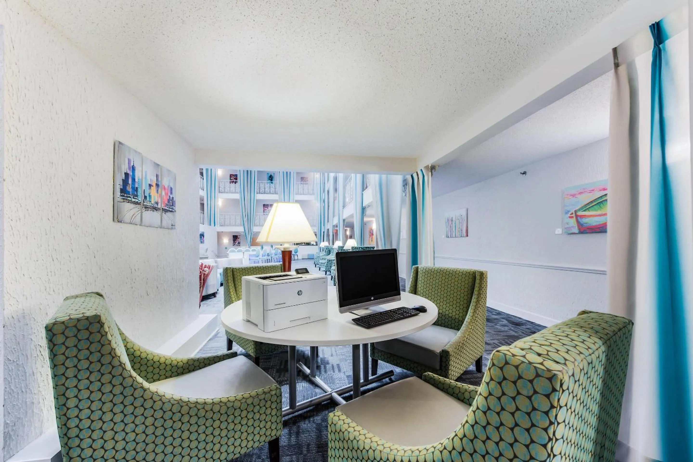 Business facilities in The Blu Hotel Blue Ash Cincinnati, an Ascend Collection Hotel