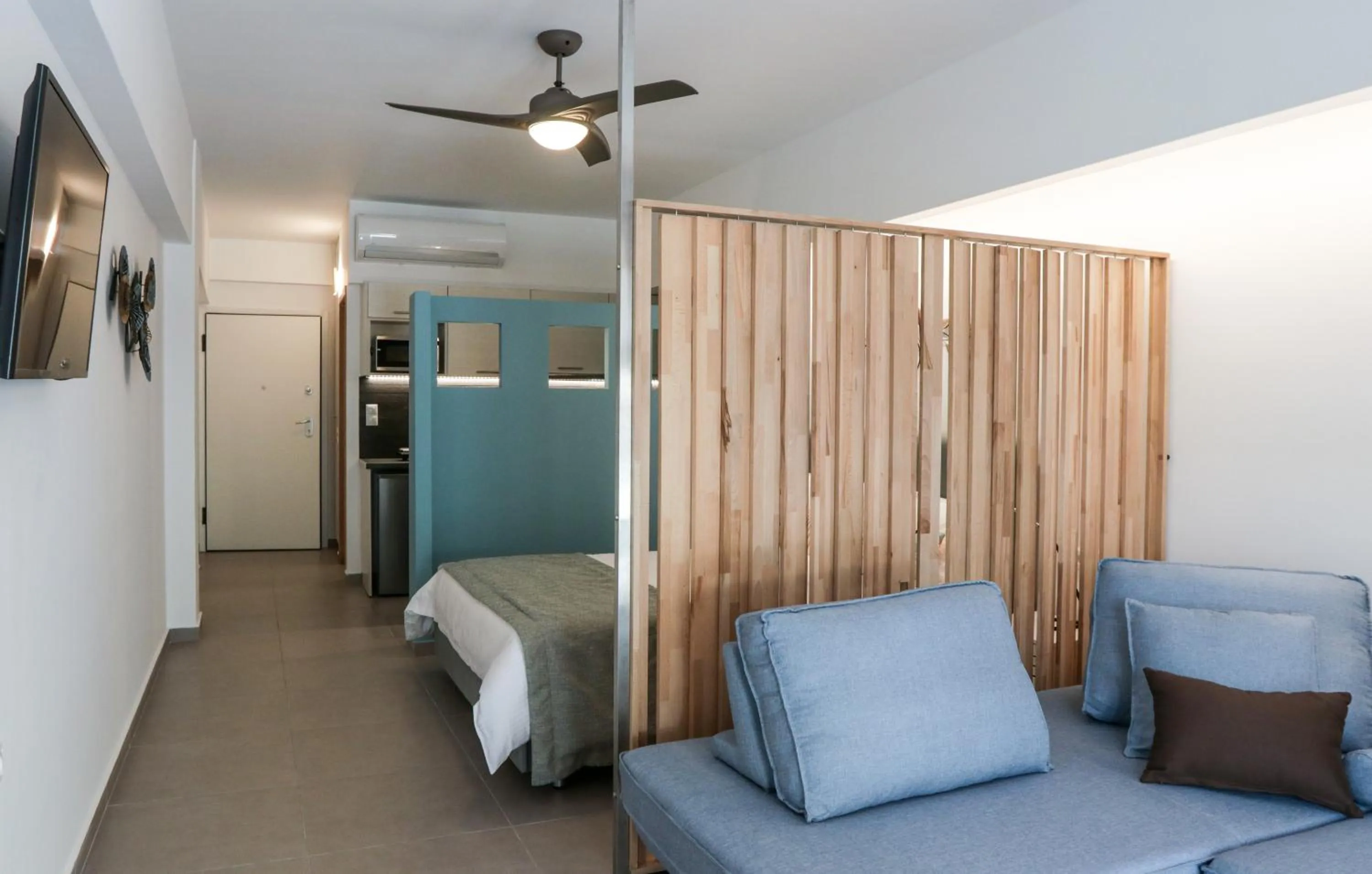 Living room in V36 Suites