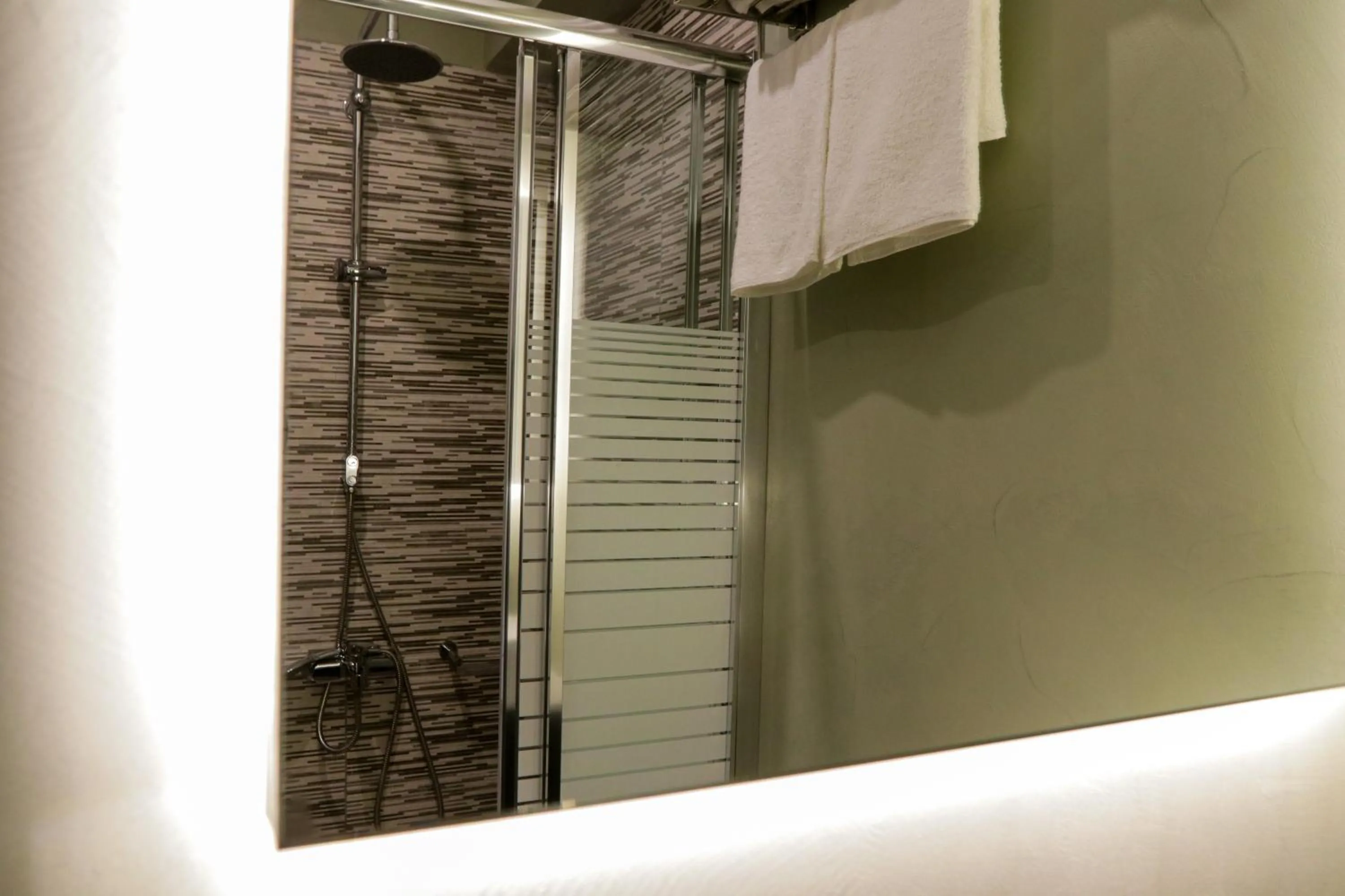 Shower in V36 Suites