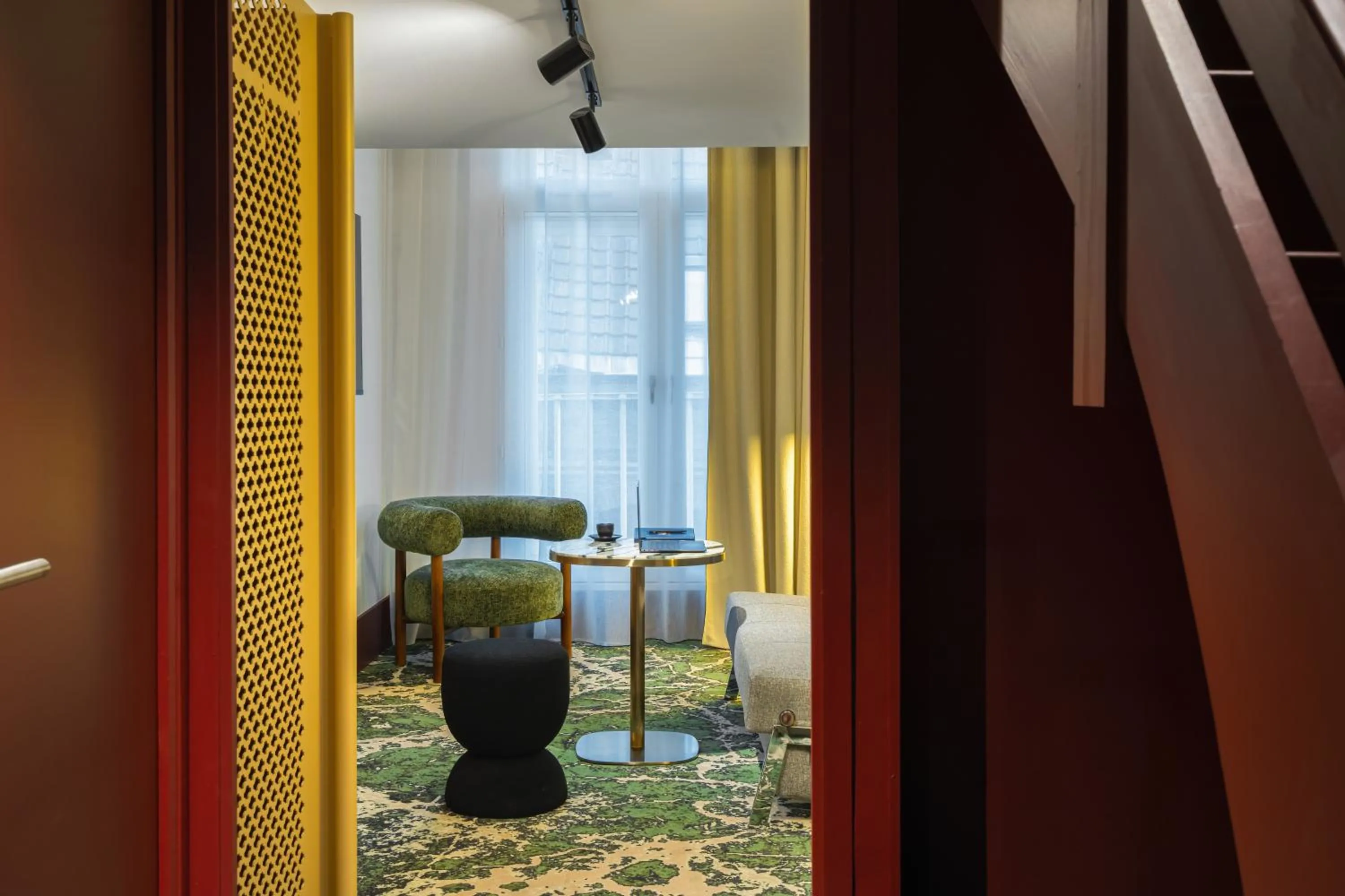 Seating area in Mercure Lille Centre Vieux Lille