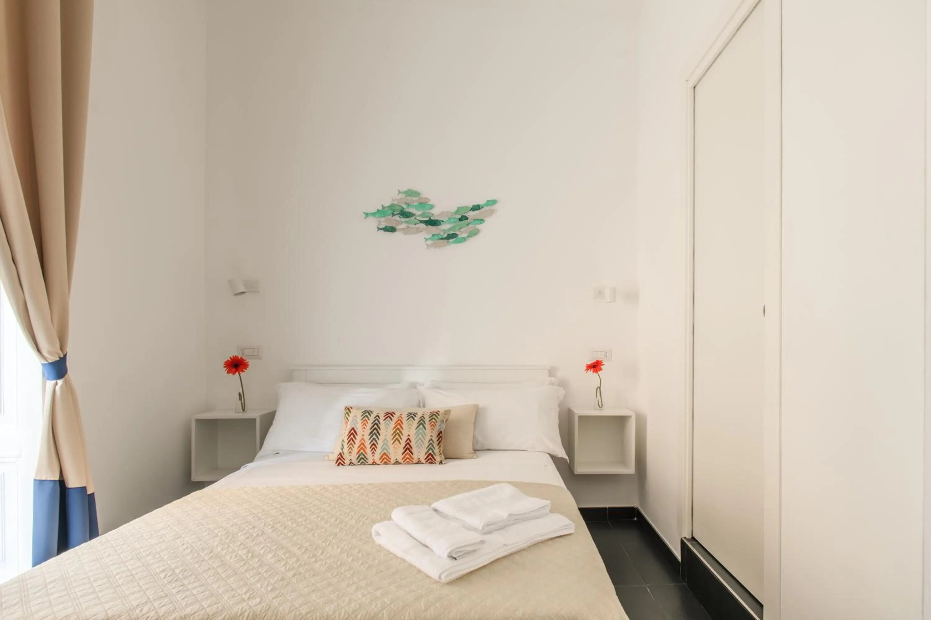 Bedroom, Bed in I Canestrari