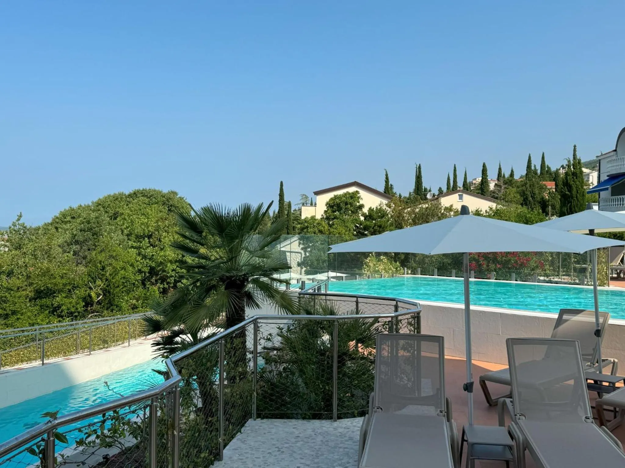 Swimming pool in Paviljoni Omorika
